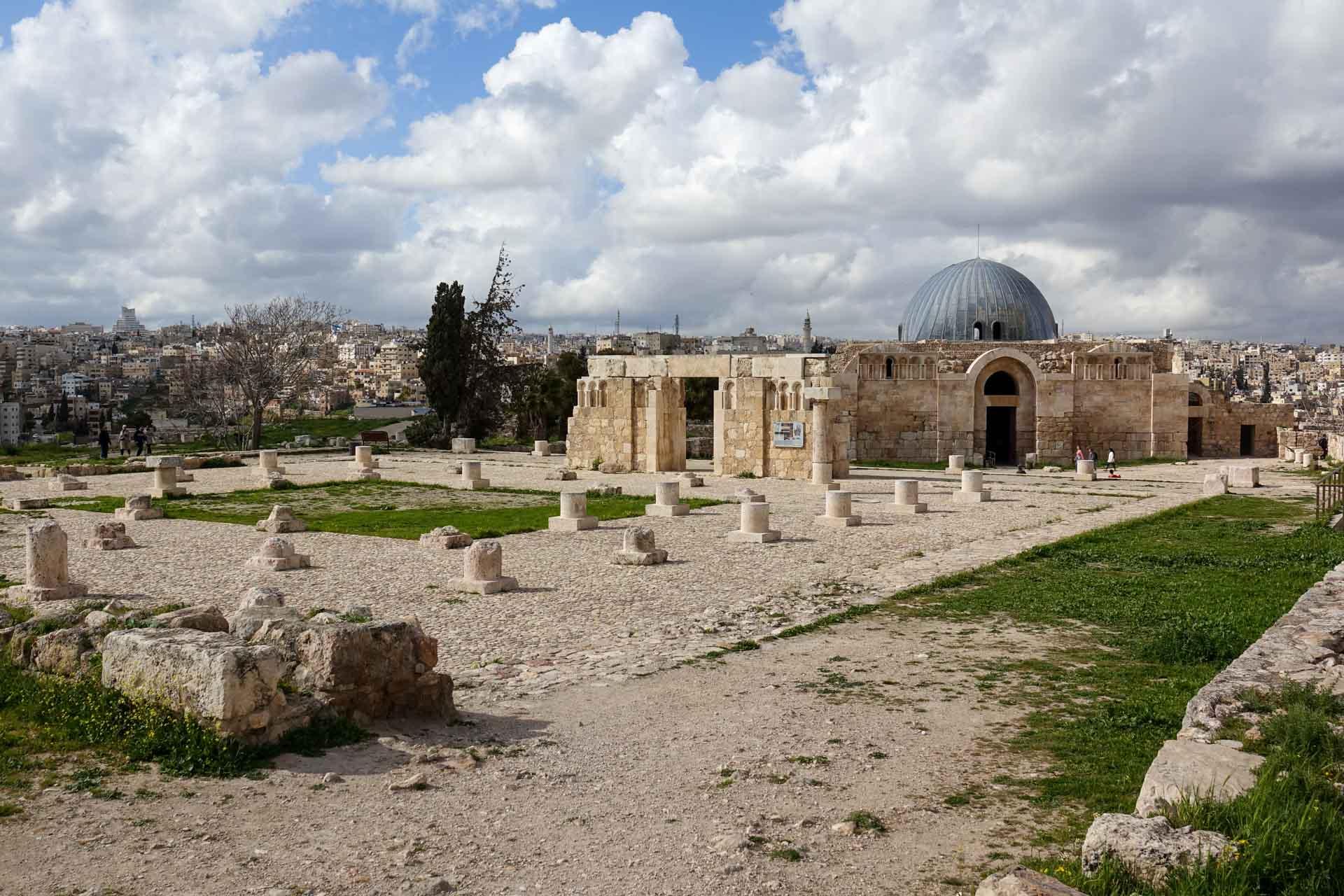 La citadelle de Amman © Christelle Zamora