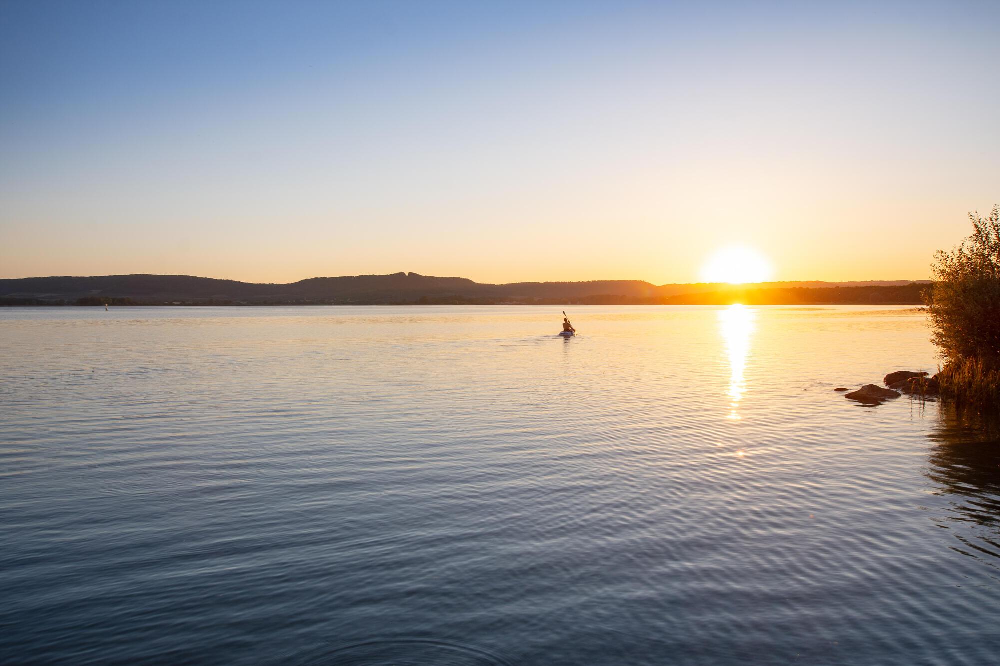 Le lac de Madine dans le Grand Est © ART GE Pierre Defontaine