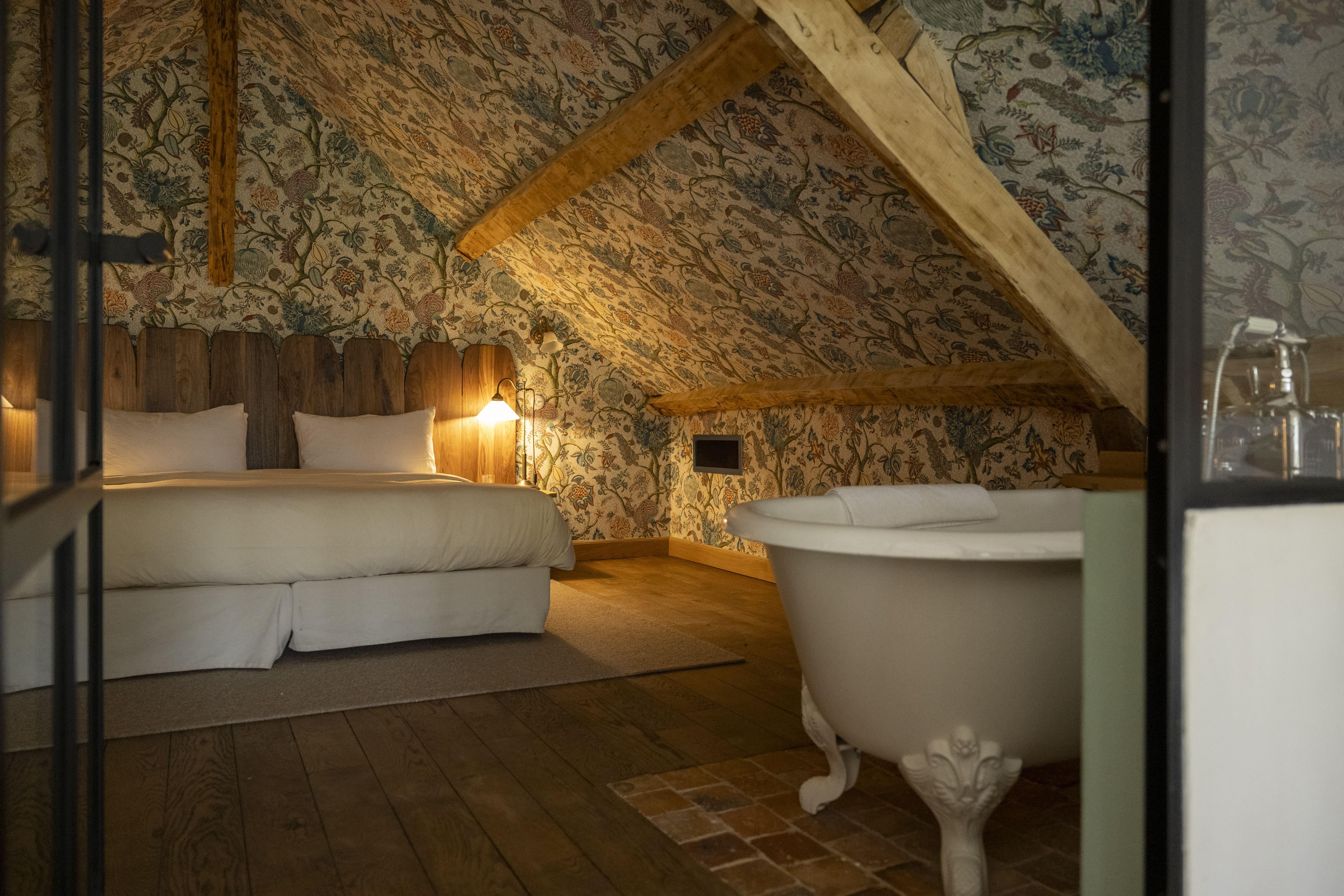 Une chambre dans la ferme © Evan Sung