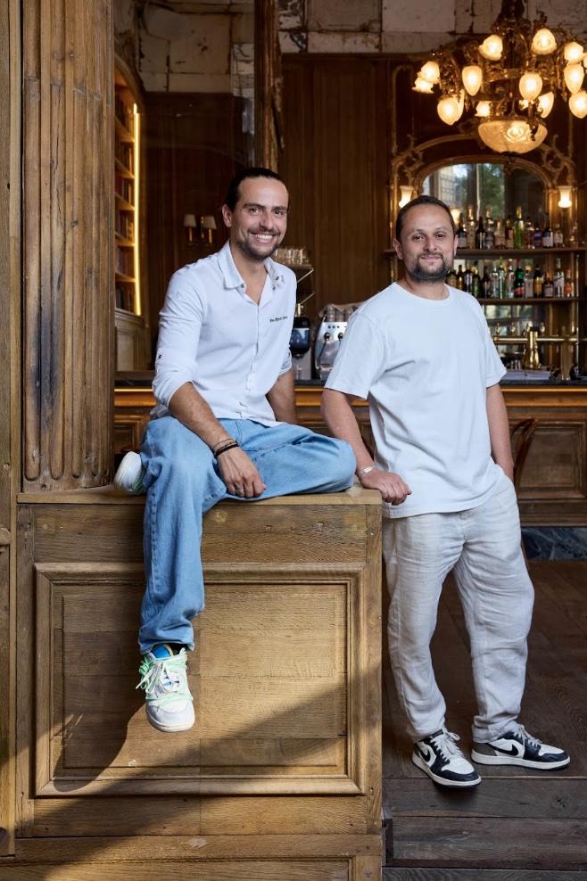 Jean-Baptiste Ascione et Mendel Uzzan au Petit Brochant © Delphine Constantini