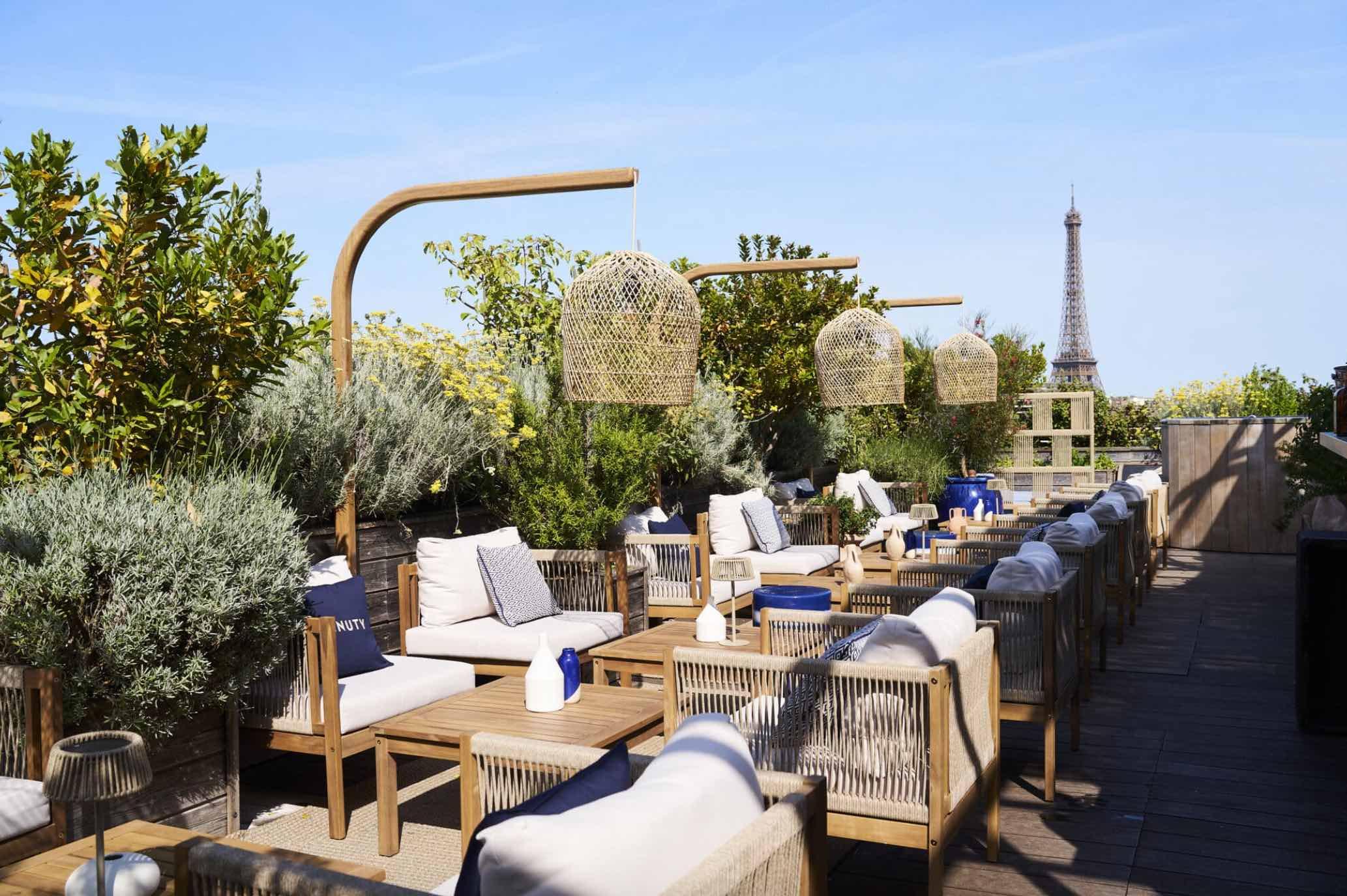 Le rooftop du Brach Paris © DR