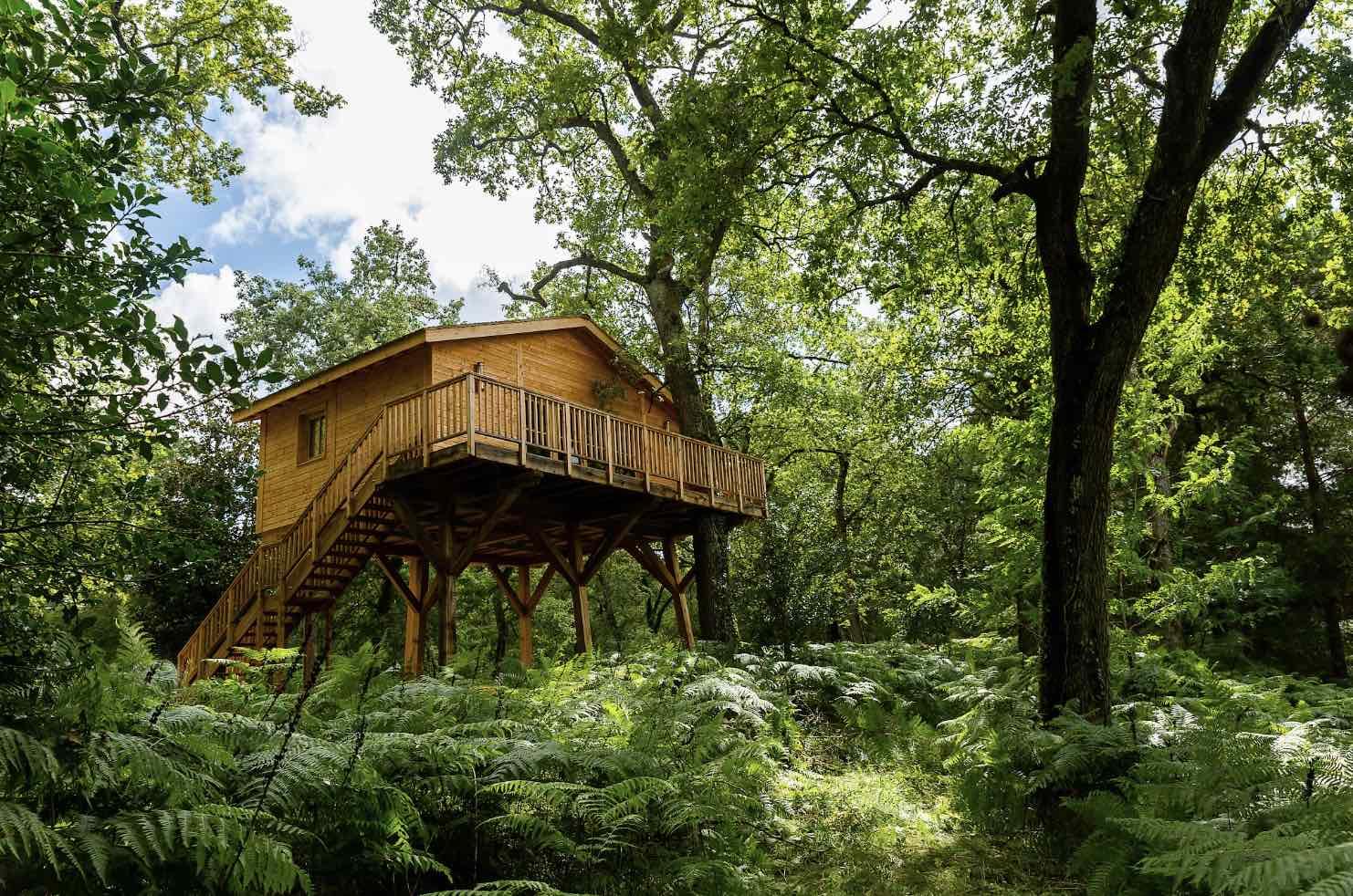 Une des cabanes du Château Léognan © Sabine Calès