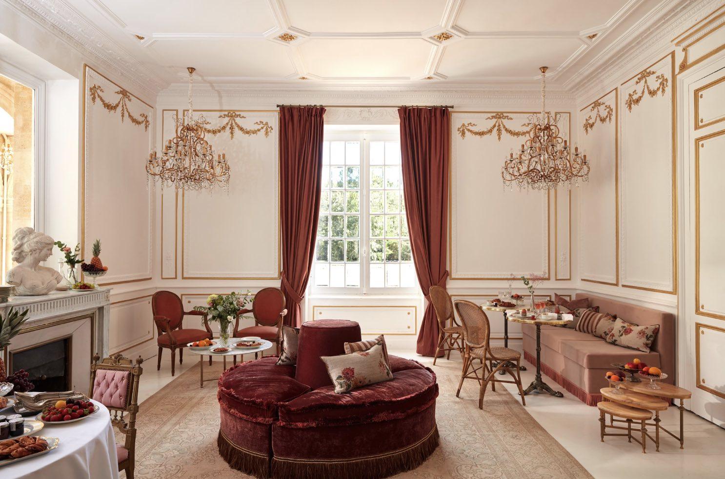 Les salons du Château Léognan © Gaelle Le Boulicaut