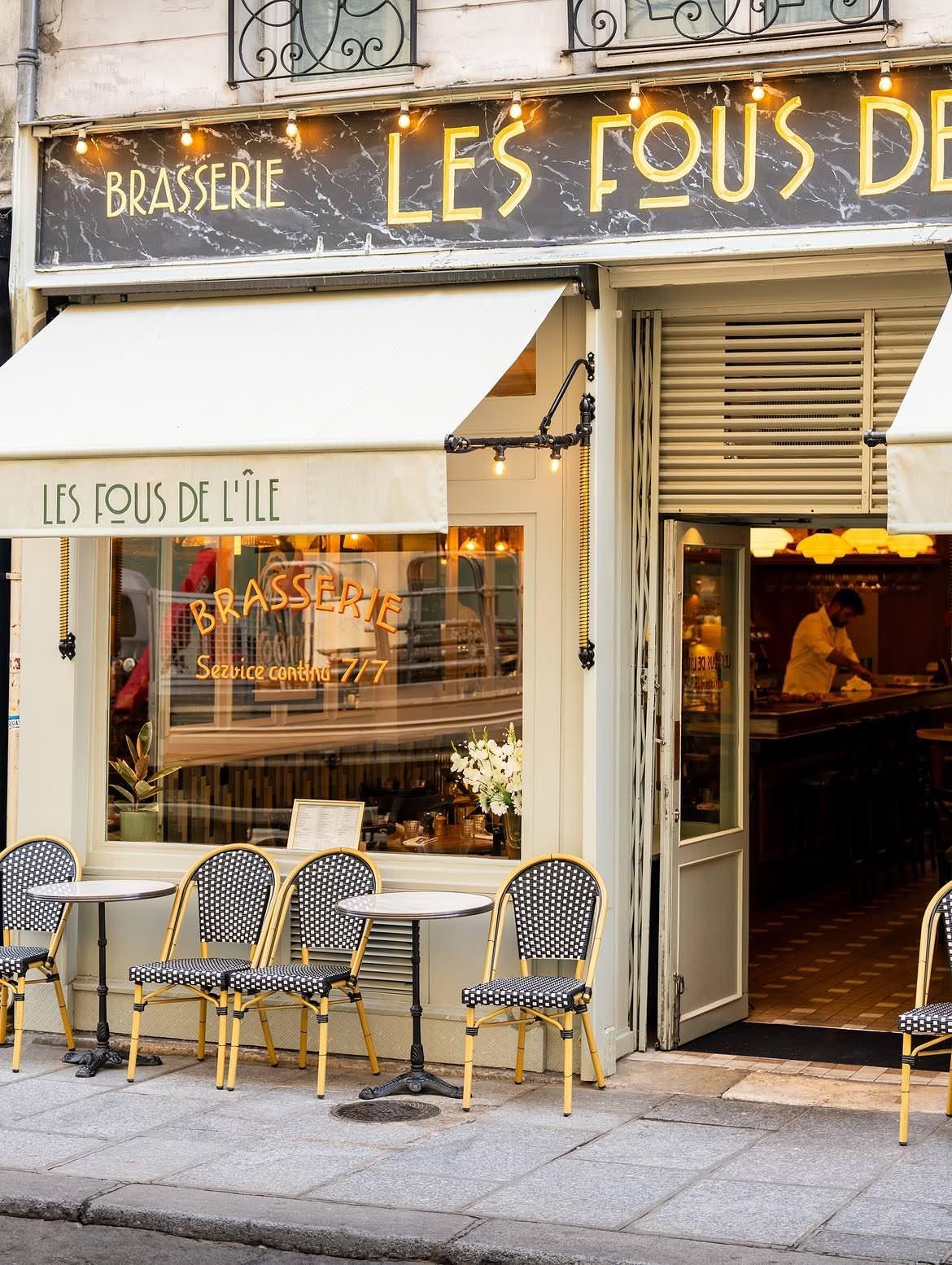 Les Fous de l’Île, brasserie coup de coeur dans le 4e arrondissement © DR