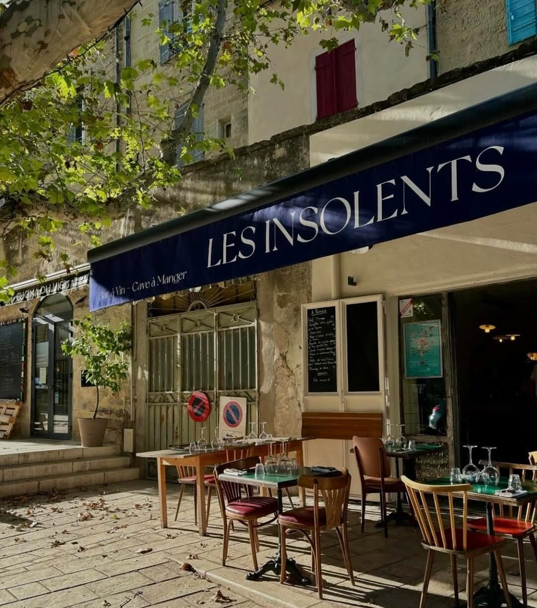 Les Insolents, cave à manger en Occitanie © Les Insolents