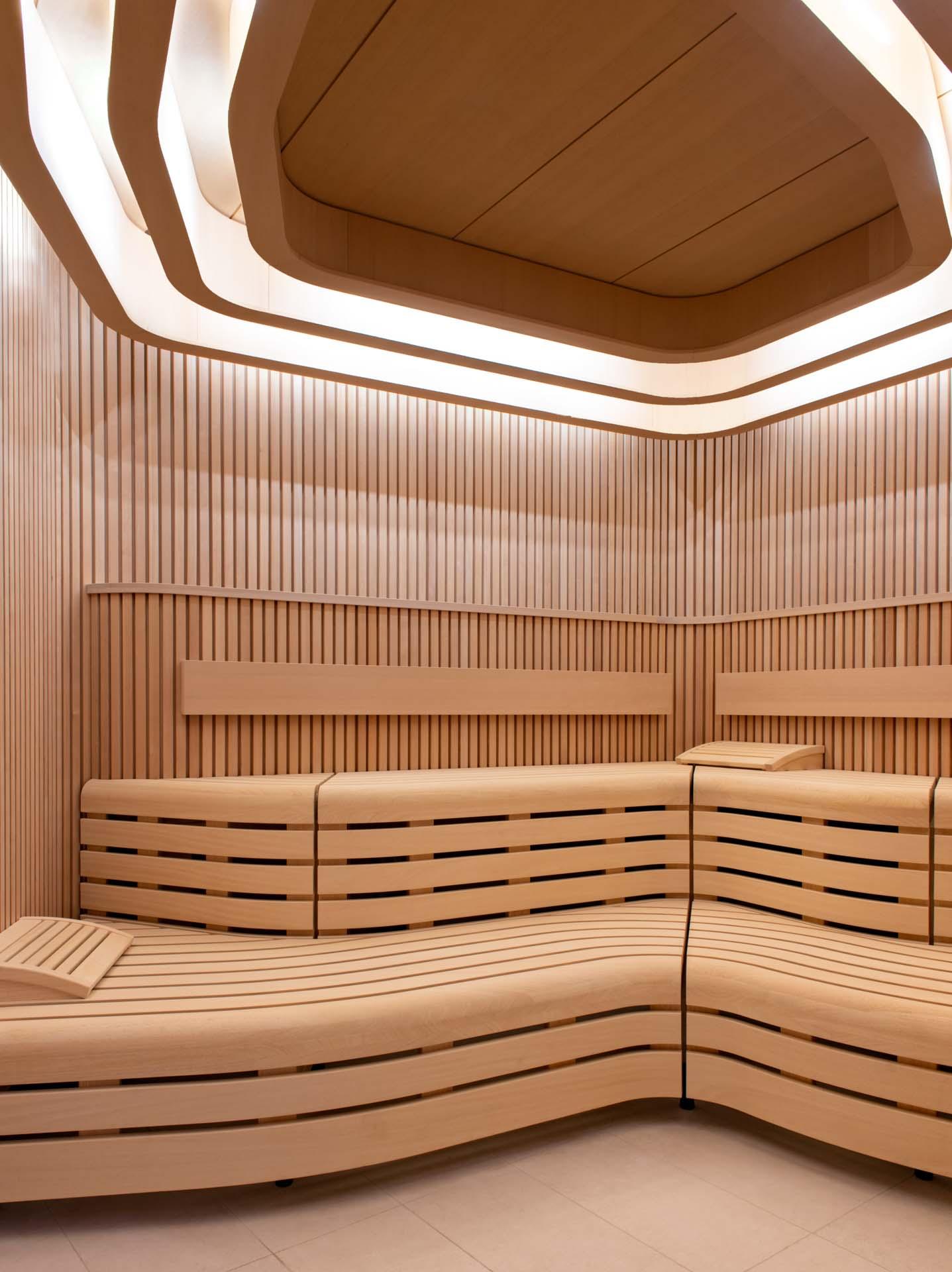 Les Haras à Strasbourg — sauna © Nicolas Matheus