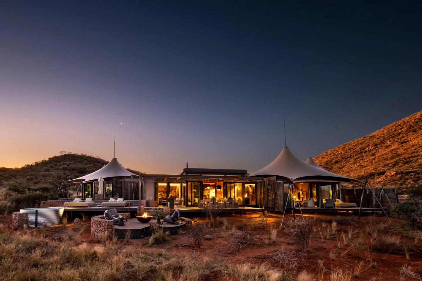 Vue de face © Tswalu Kalahari
