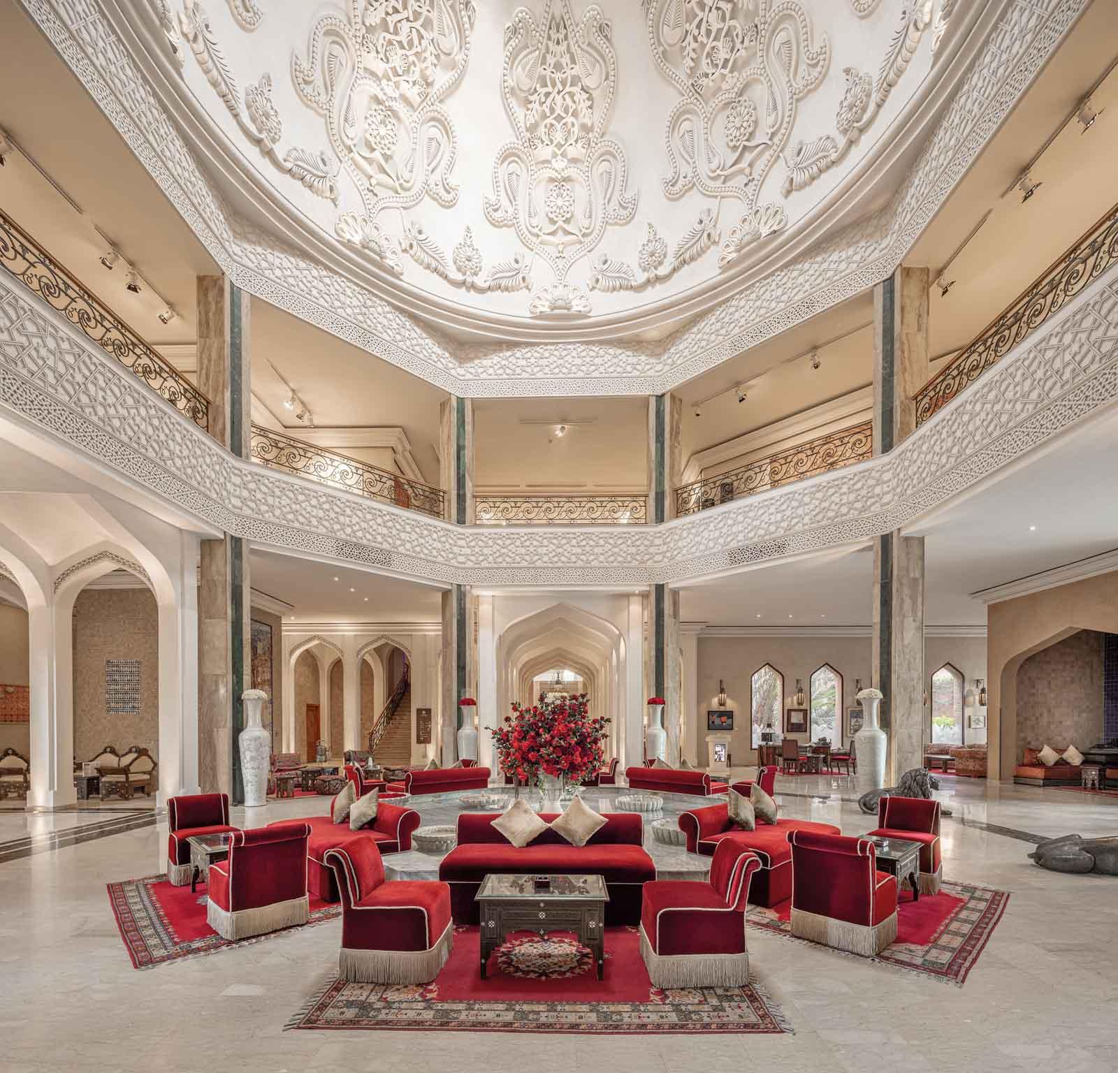 Le lobby du palace © Es Saadi 