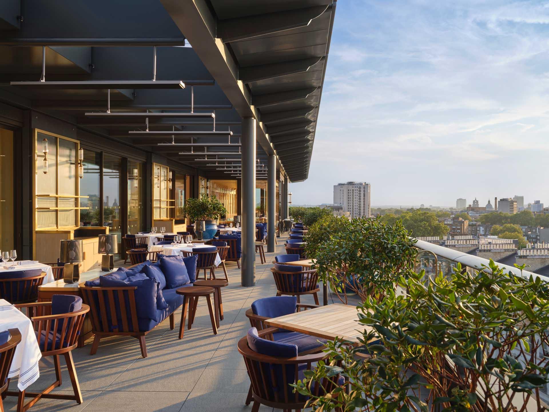 La terrasse de Brooklands