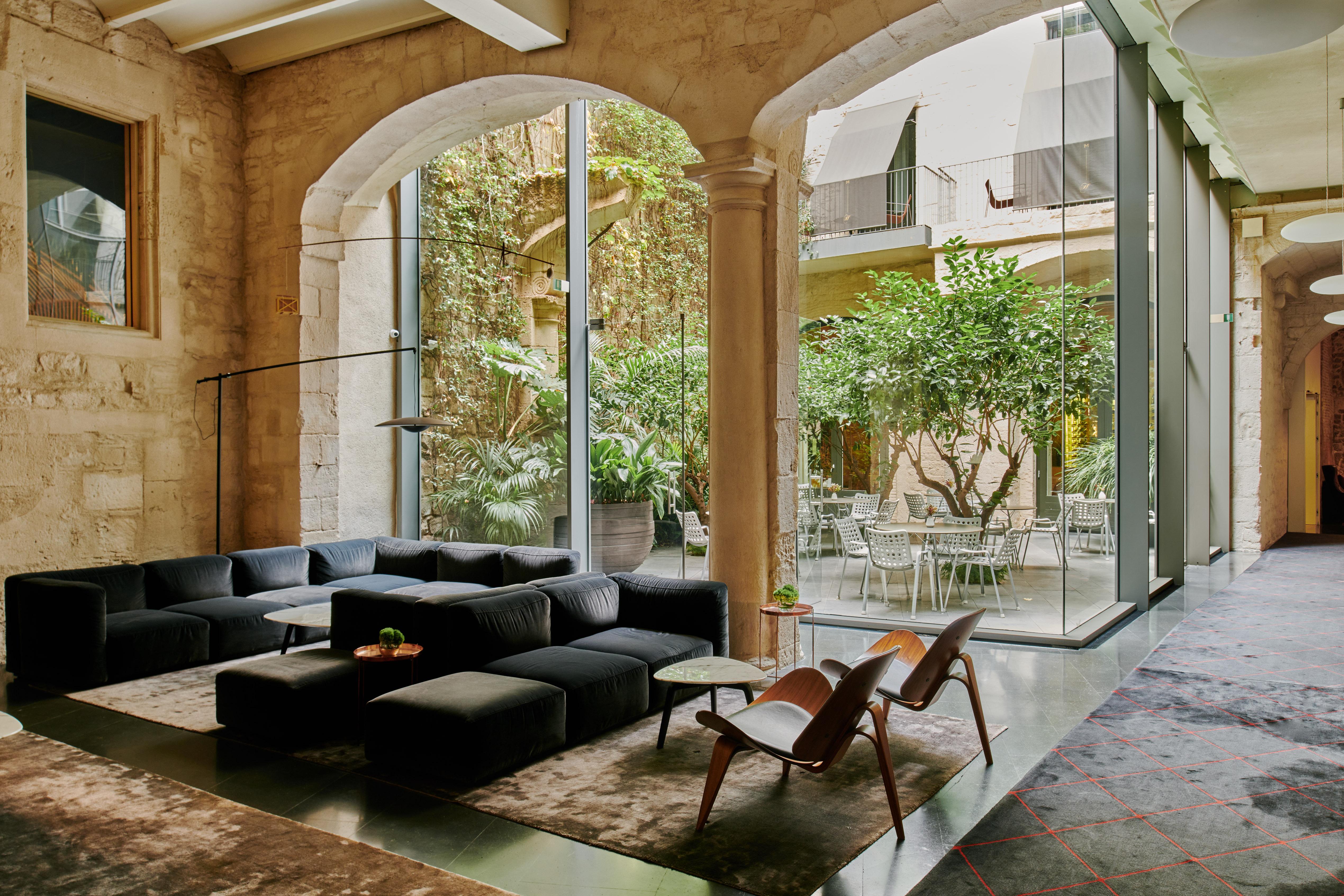 Le lobby de l’hôtel © Mercer Hotel Barcelona