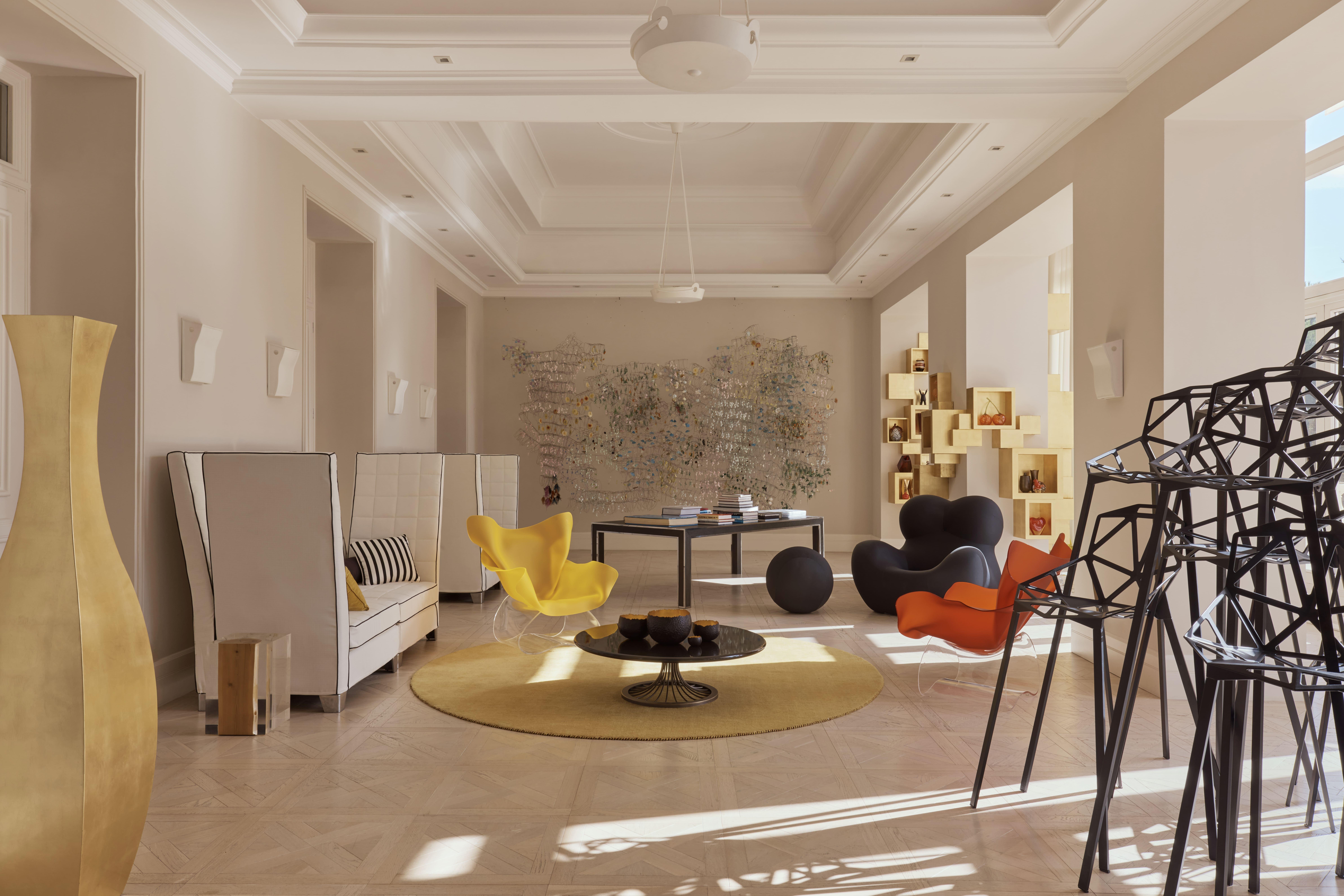 Le lobby de l’hôtel Le Beauvallon © COMO Le Beauvallon 