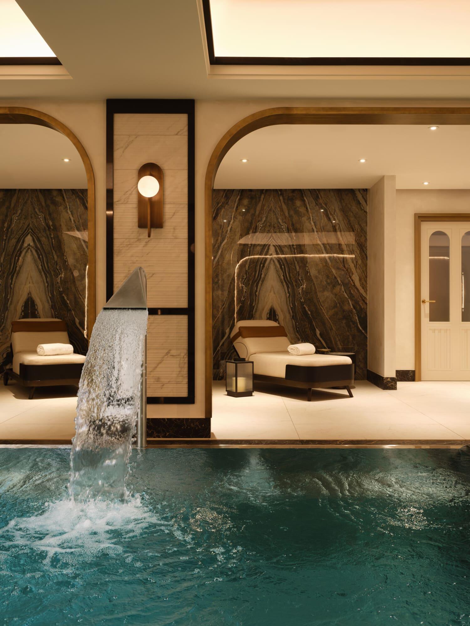 Le spa de l’hôtel © Mandarin Oriental Vienna