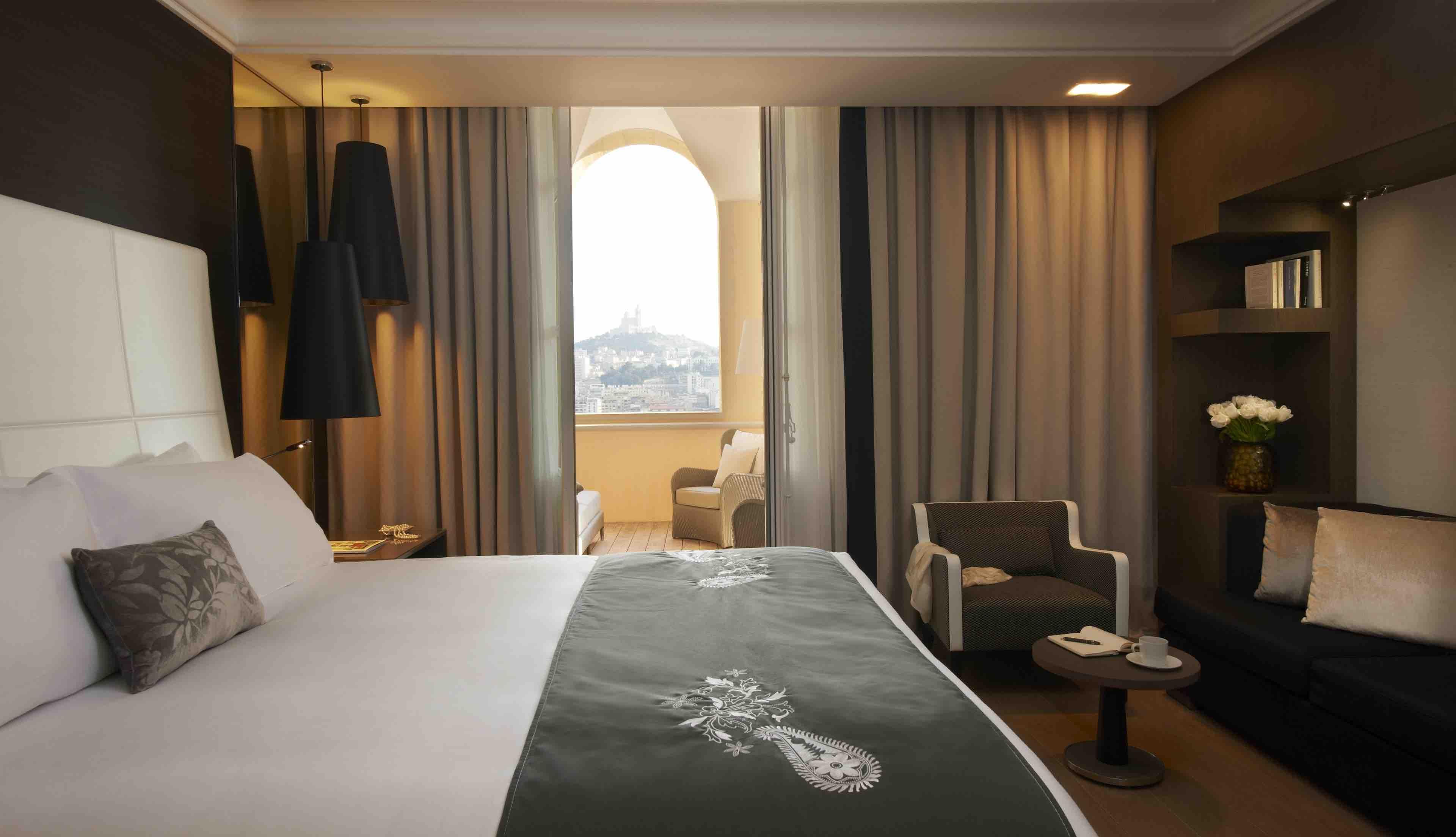 Chambre de l’InterContinental Marseille - Hotel Dieu © DR