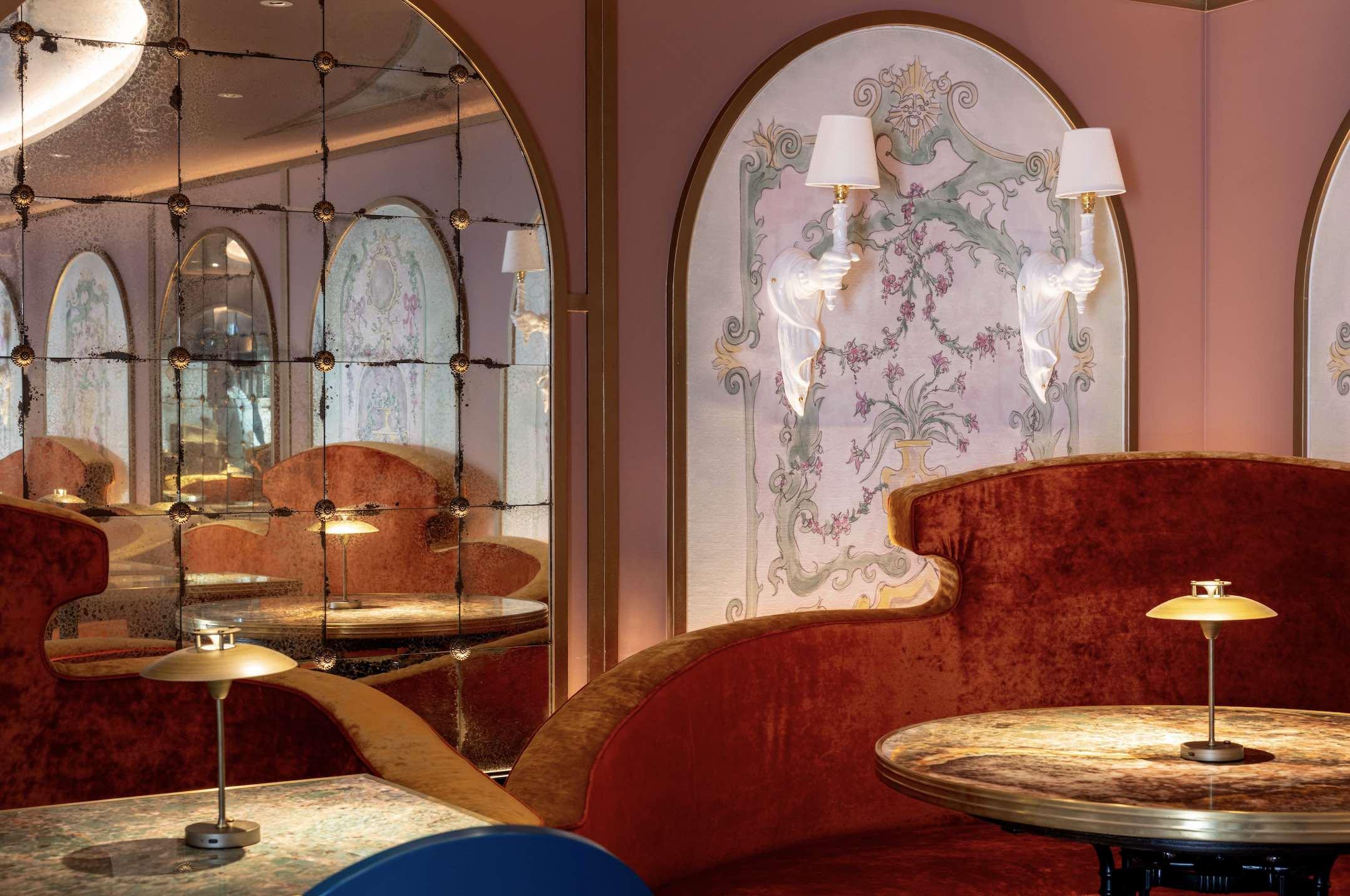 Le bar de l’hôtel Le Magnifique, le Picabia, où se rejoindre pour un verre dans le 14ème arrondissement de Paris © Christophe Bielsa