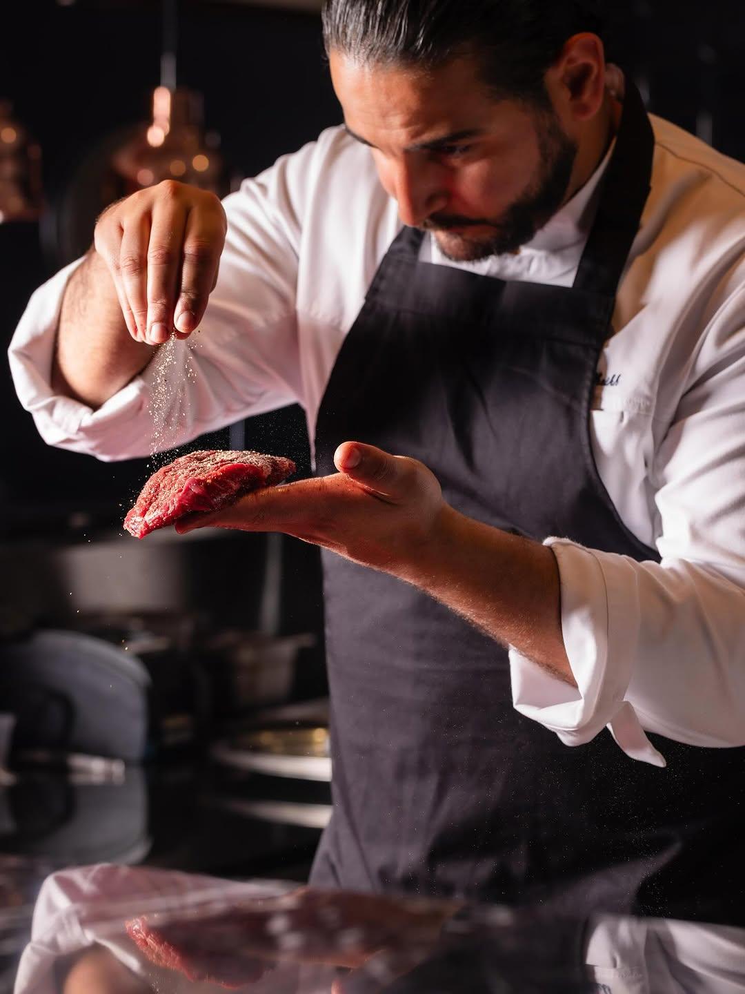 Mohamed Cheikh, chef au restaurant © Meatpack Steakhouse