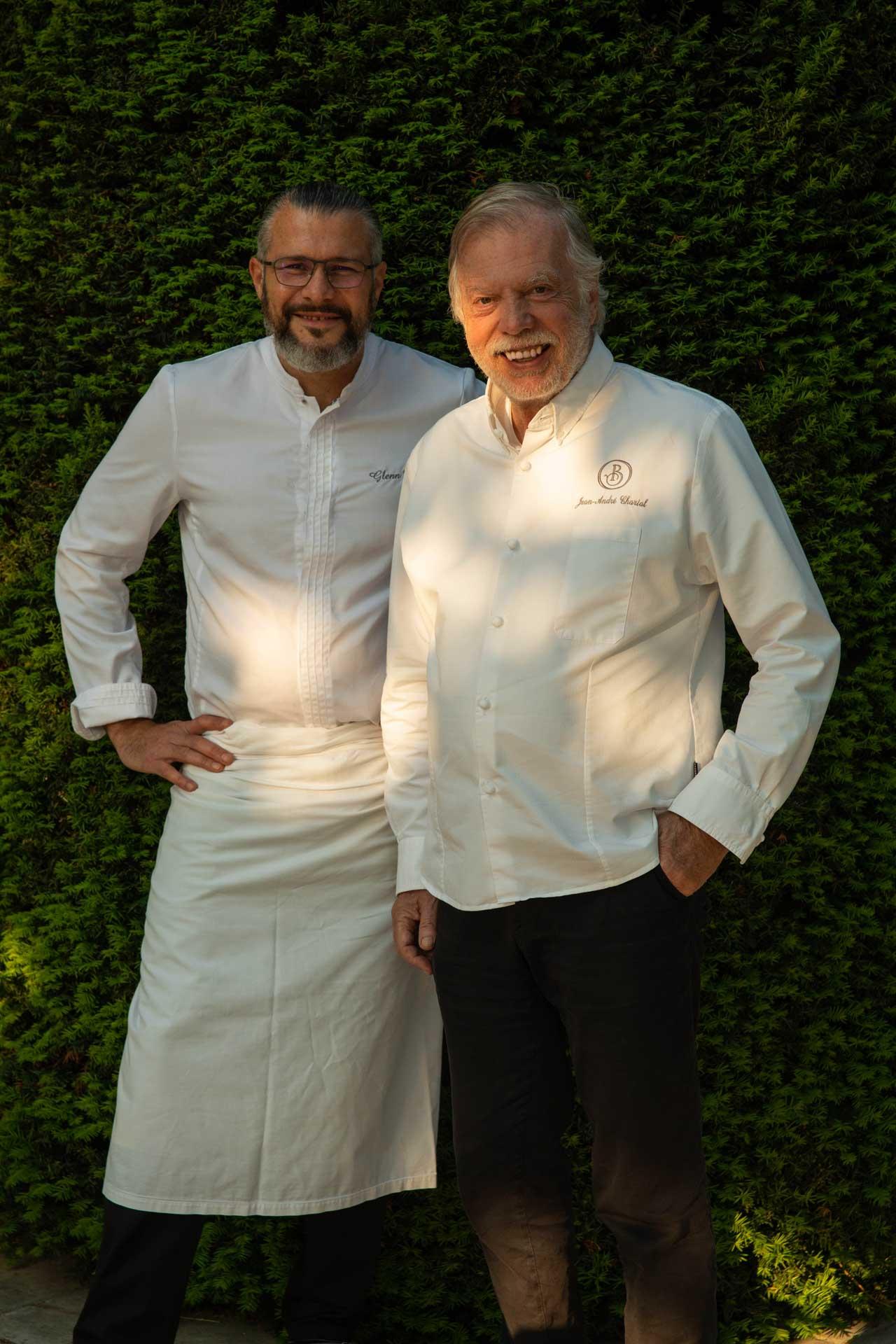 Monsieur Chariel et Glenn Viel