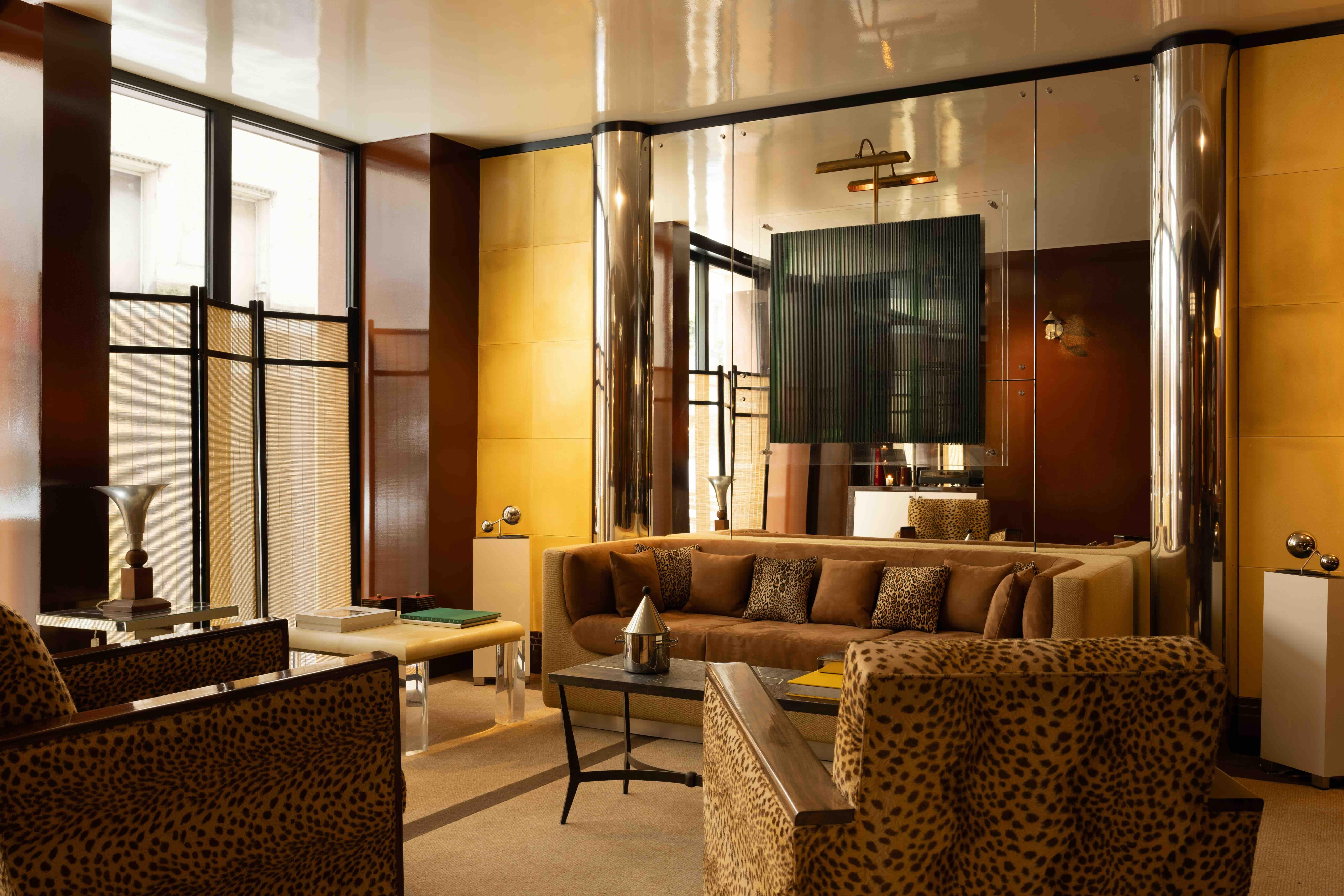Le style de Necchi Architecture à l’hôtel Château d’eau © Ludovic Balay