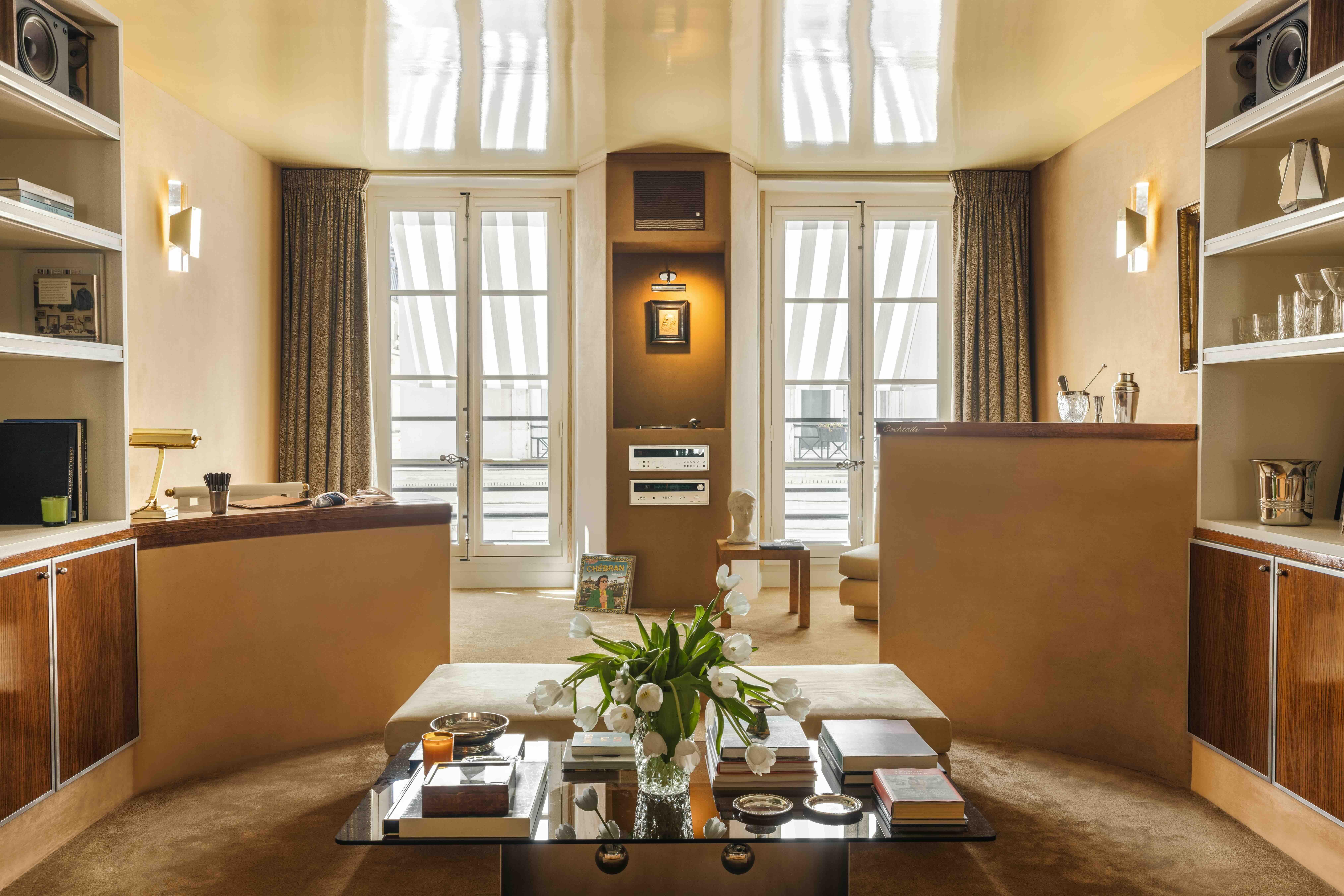 Le style de Necchi Architecture à l’une des Suites Cinabre © DR