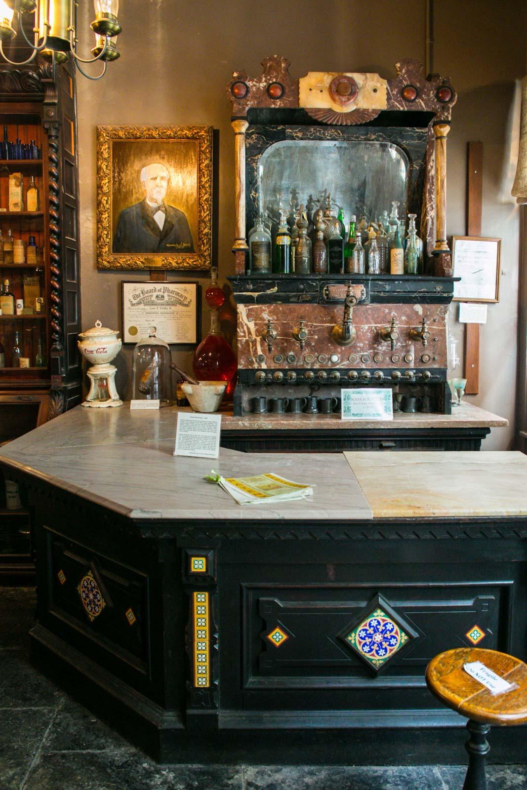 Que faire à La Nouvelle Orléans, visiter une ancienne pharmacie