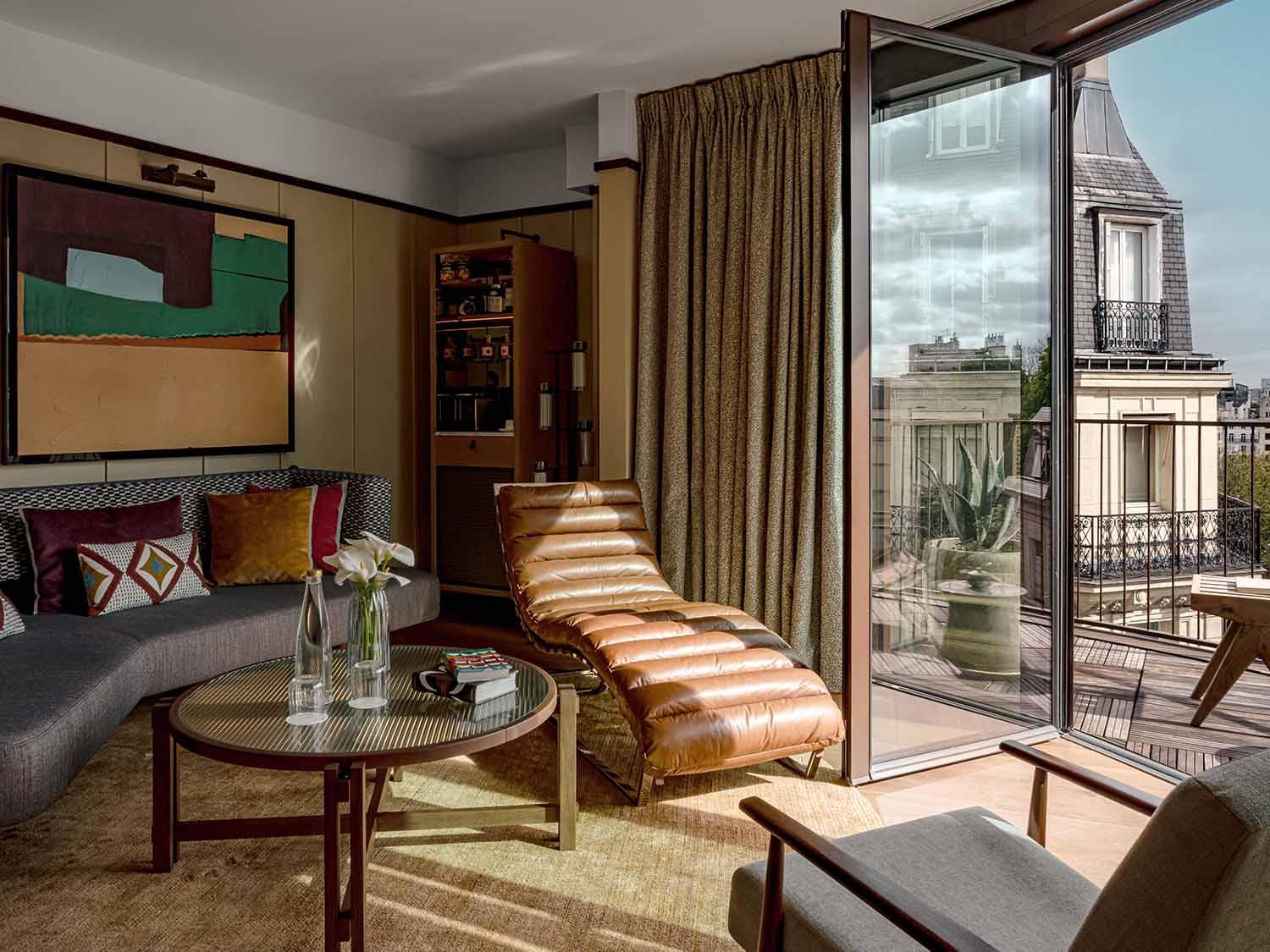 Un hôtel design pour un week-end romantique © Le Fouquet’s