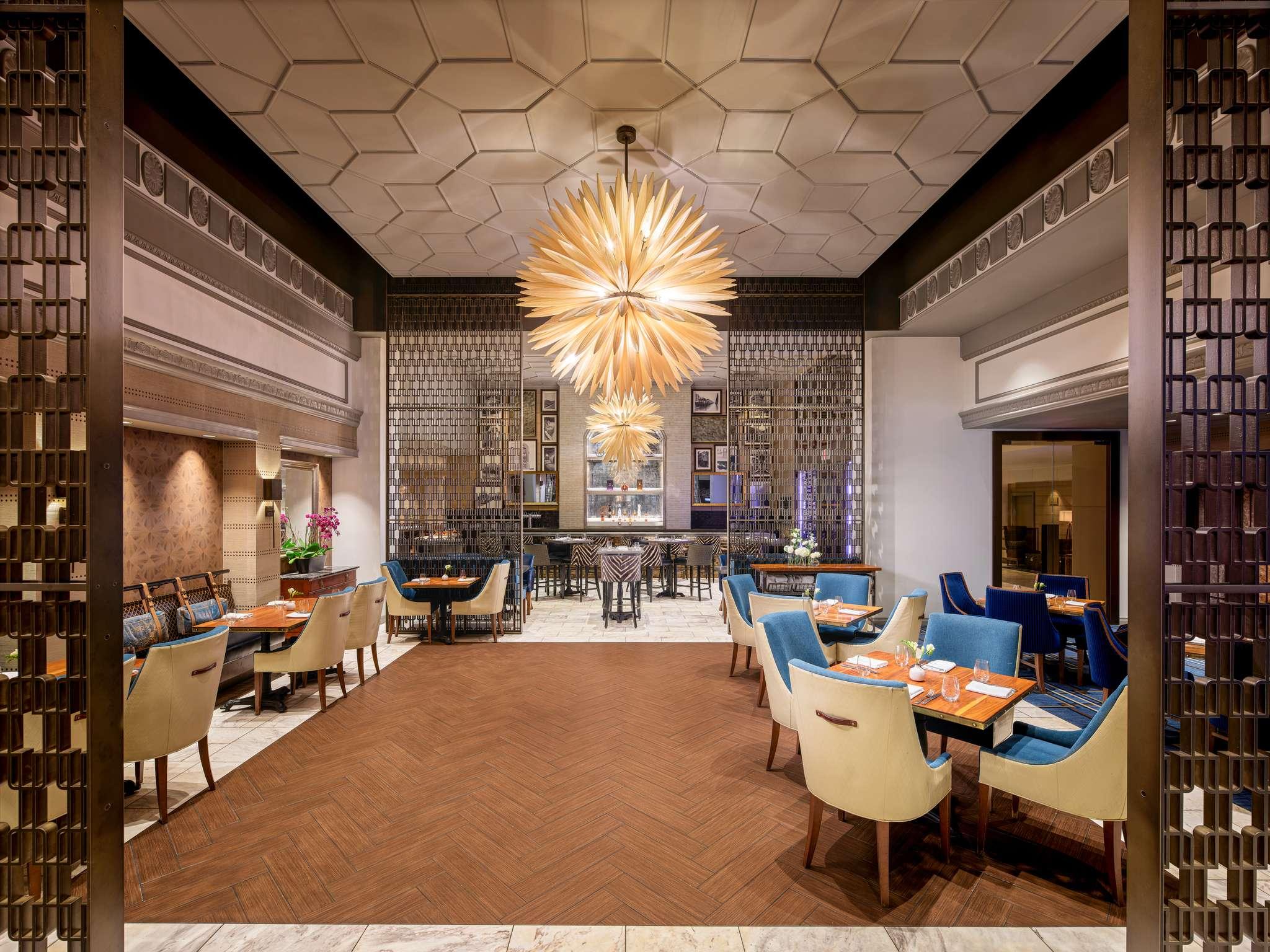 Le restaurant Notch8 © Le Fairmont Hotel