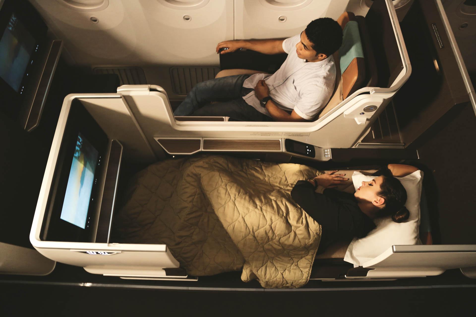 Siège Business Class Oman Air © DR