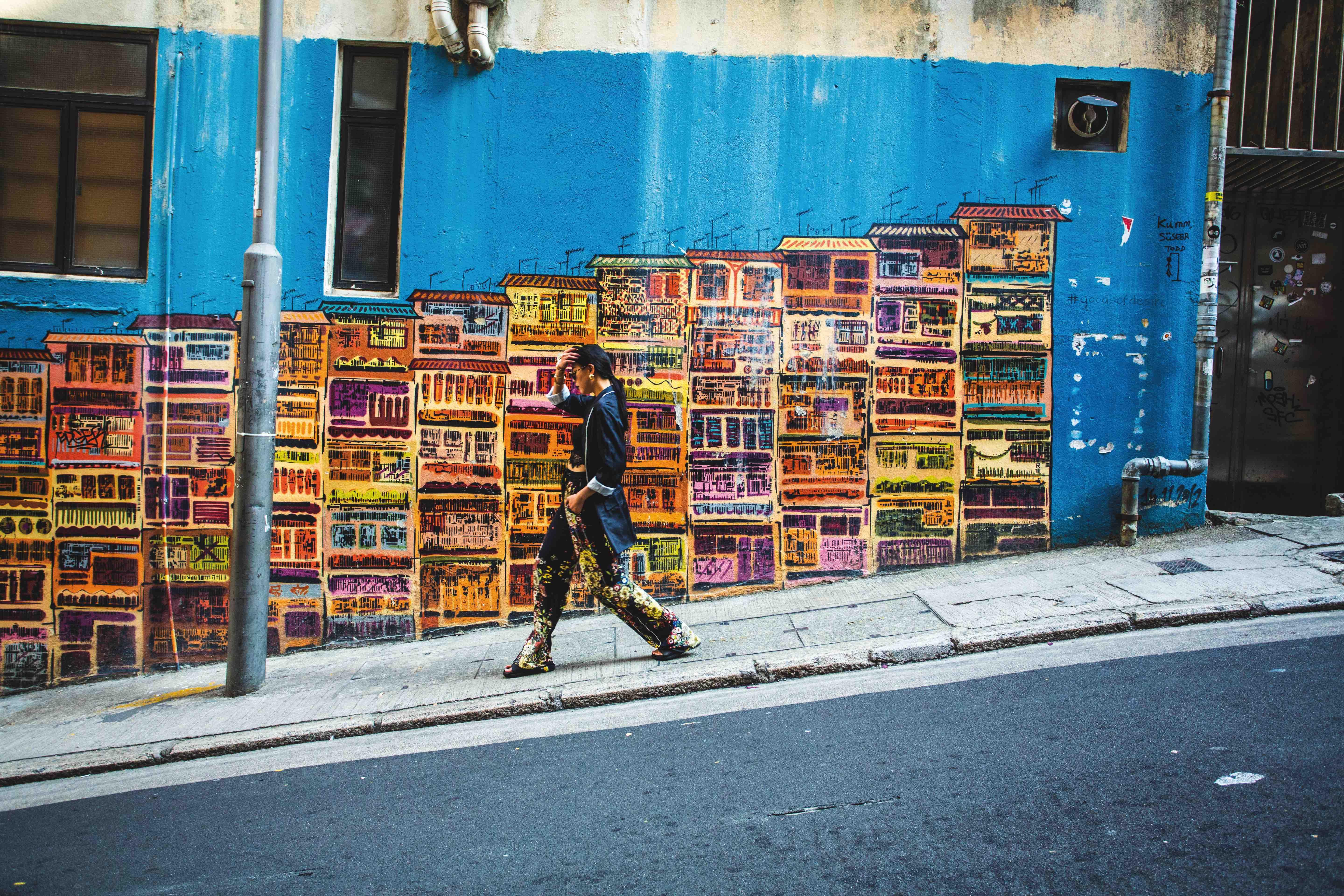 Old Town Central Street Art © DR