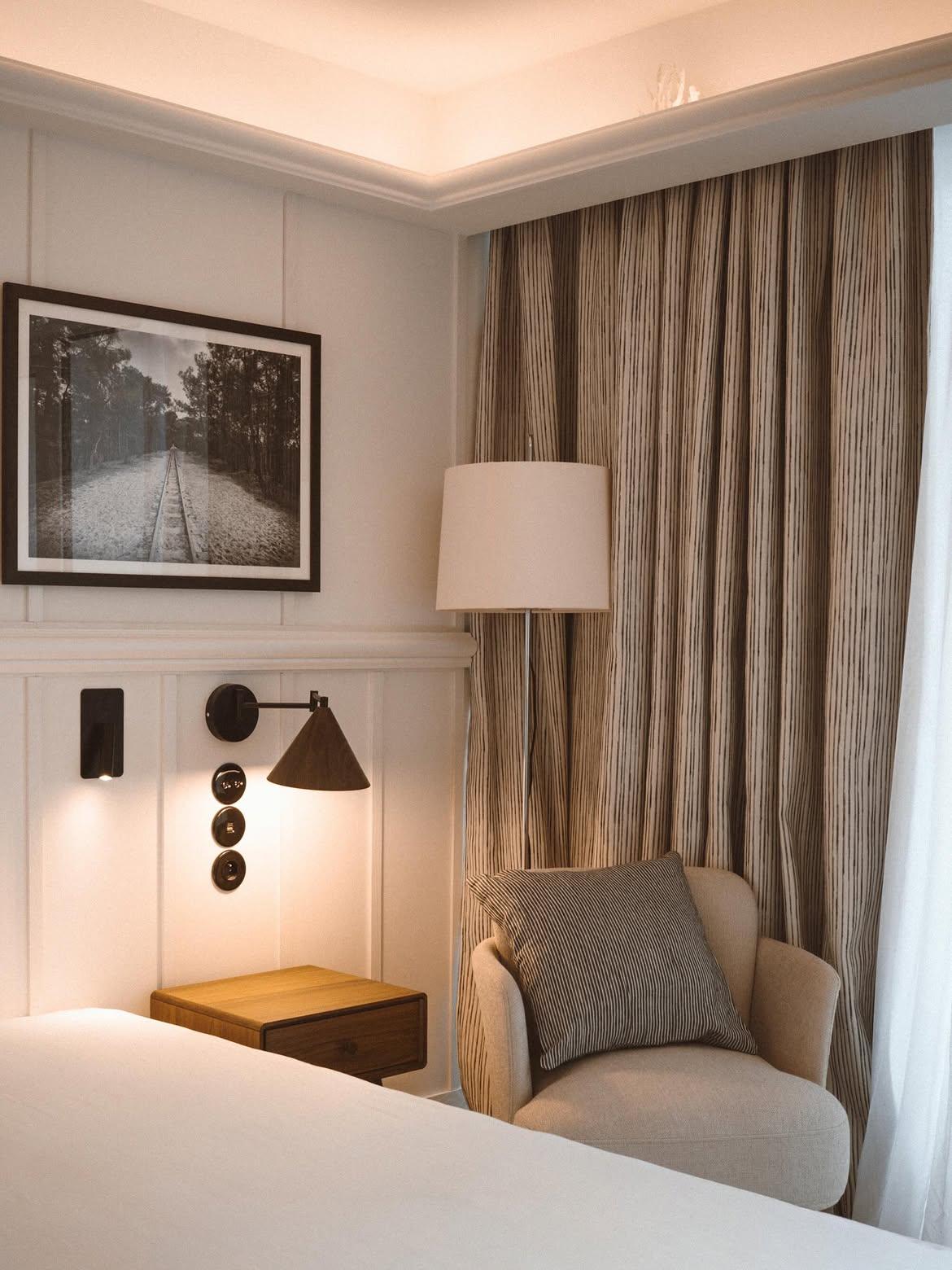 Une des chambres de l’hôtel à Oléron © Bel Hôtel Oléron Thalasso & Spa MGallery