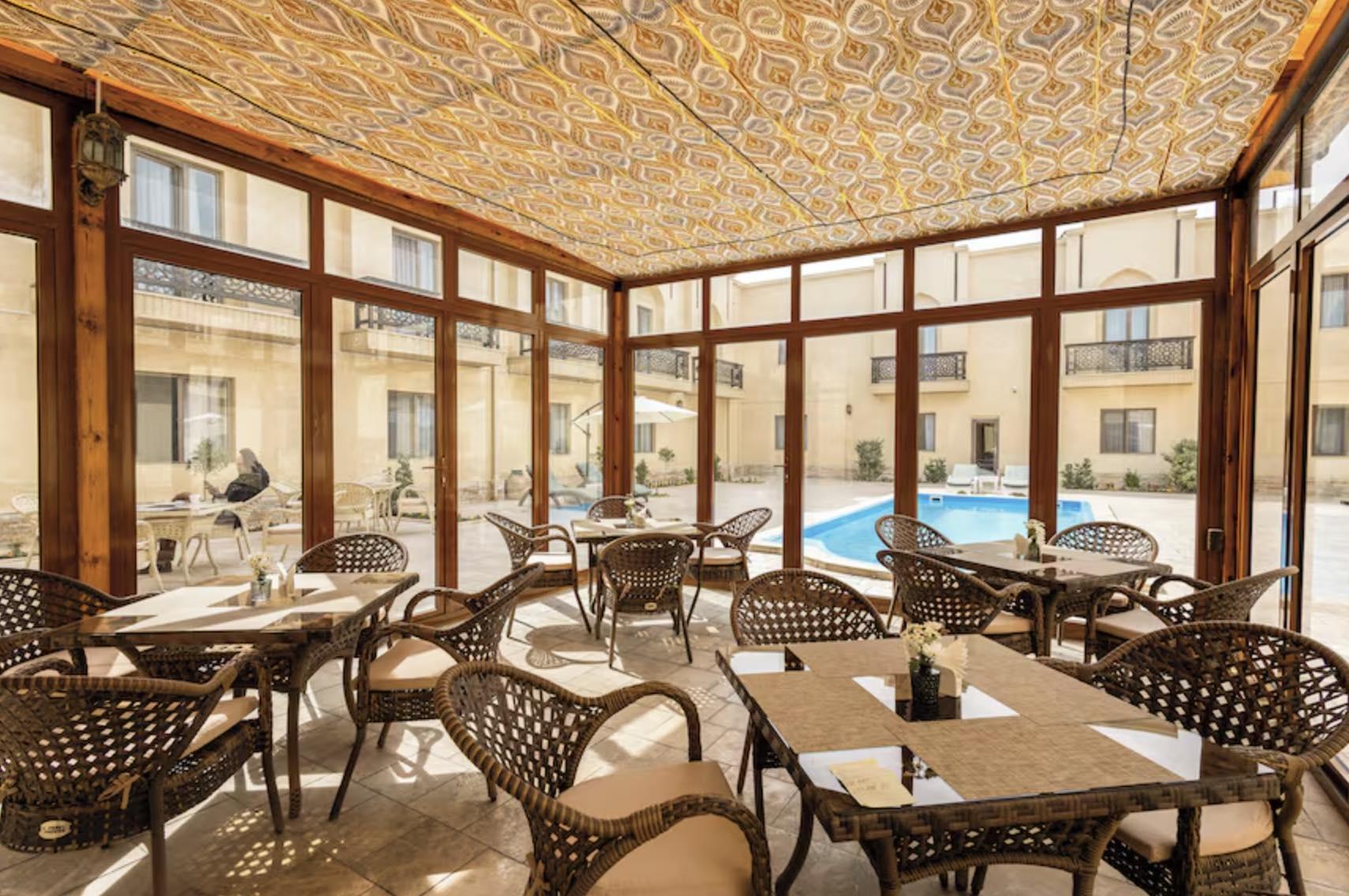 Khan Hotel Samarkand, l’hôtel face à la nécropole de Samarcande © Khan Hotel Samarkand