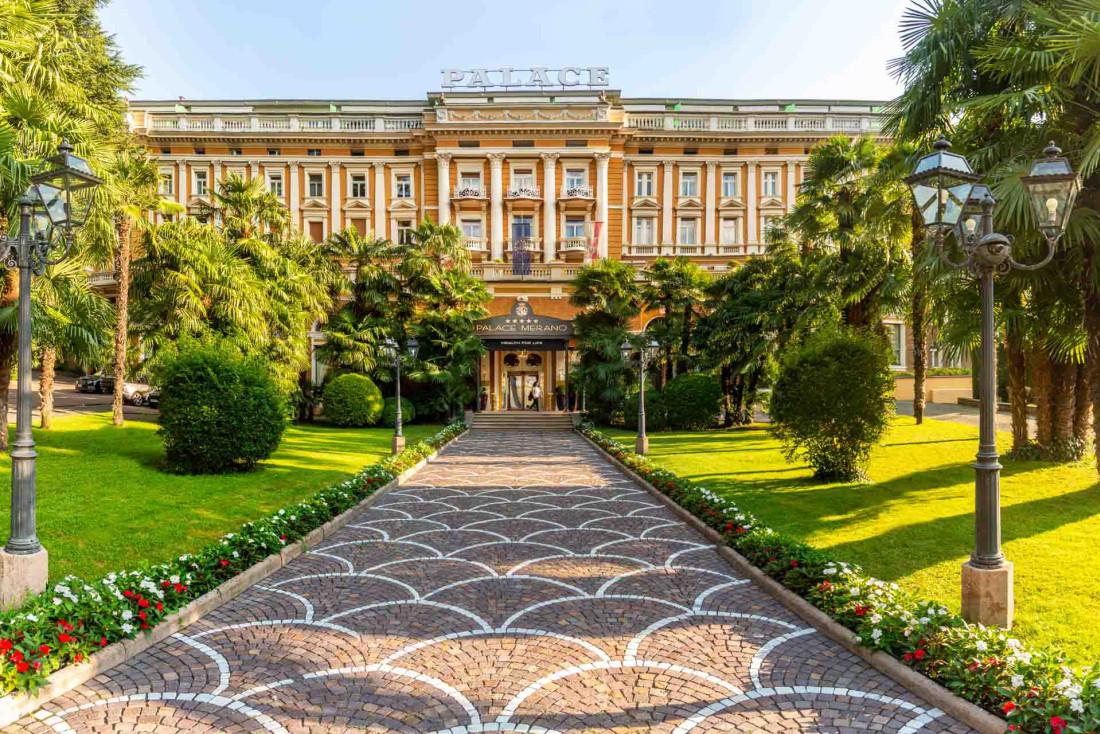 La façade du Palace Merano © DR