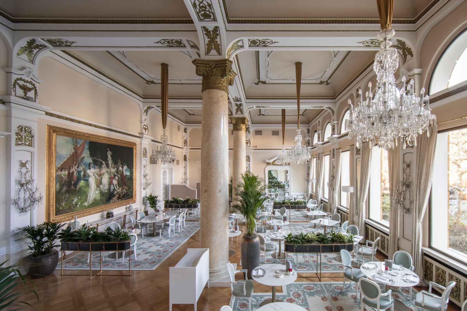 Le restaurant du Palace Merano © Moggi