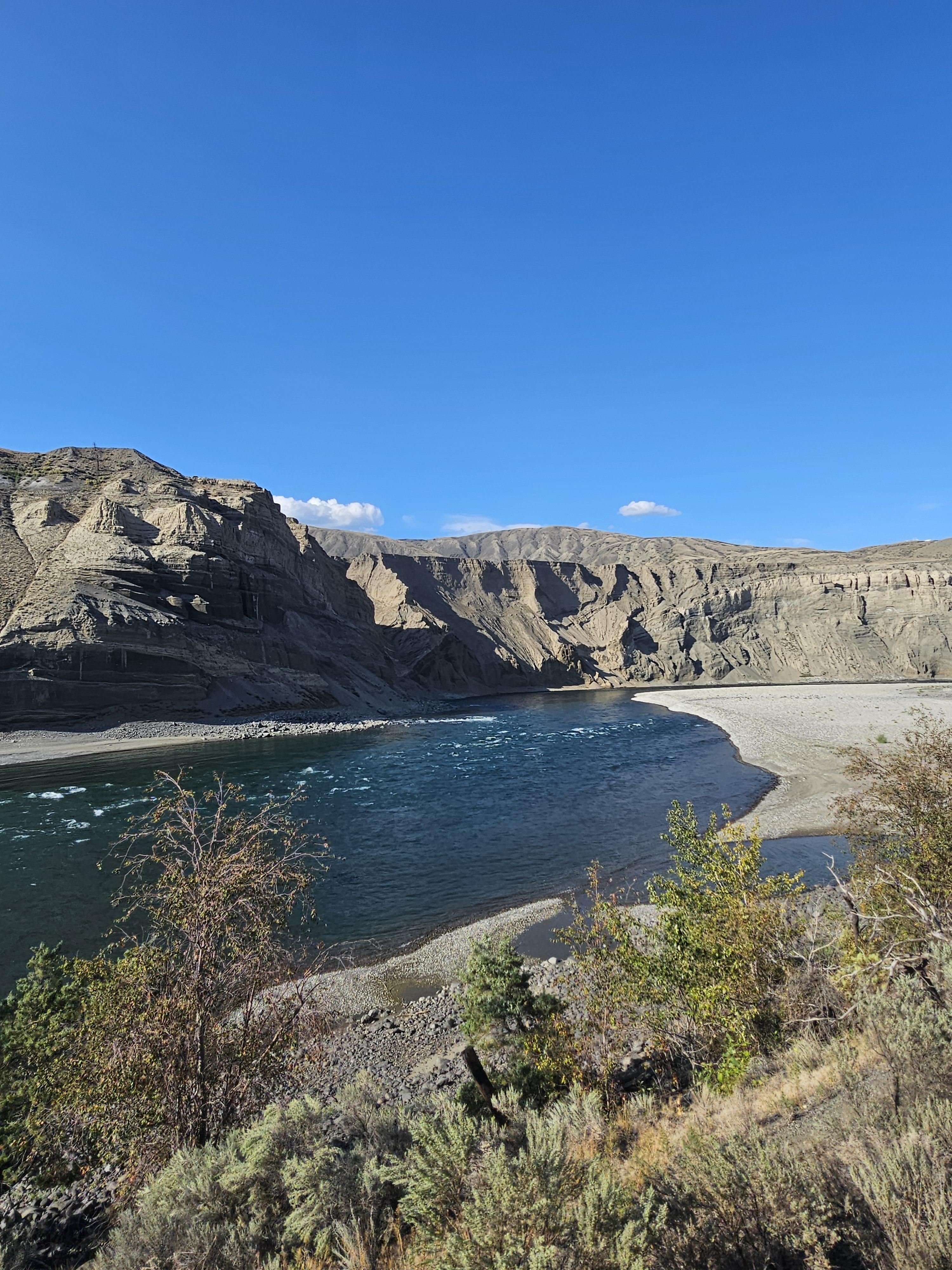La vue sur la Rivière Thompson