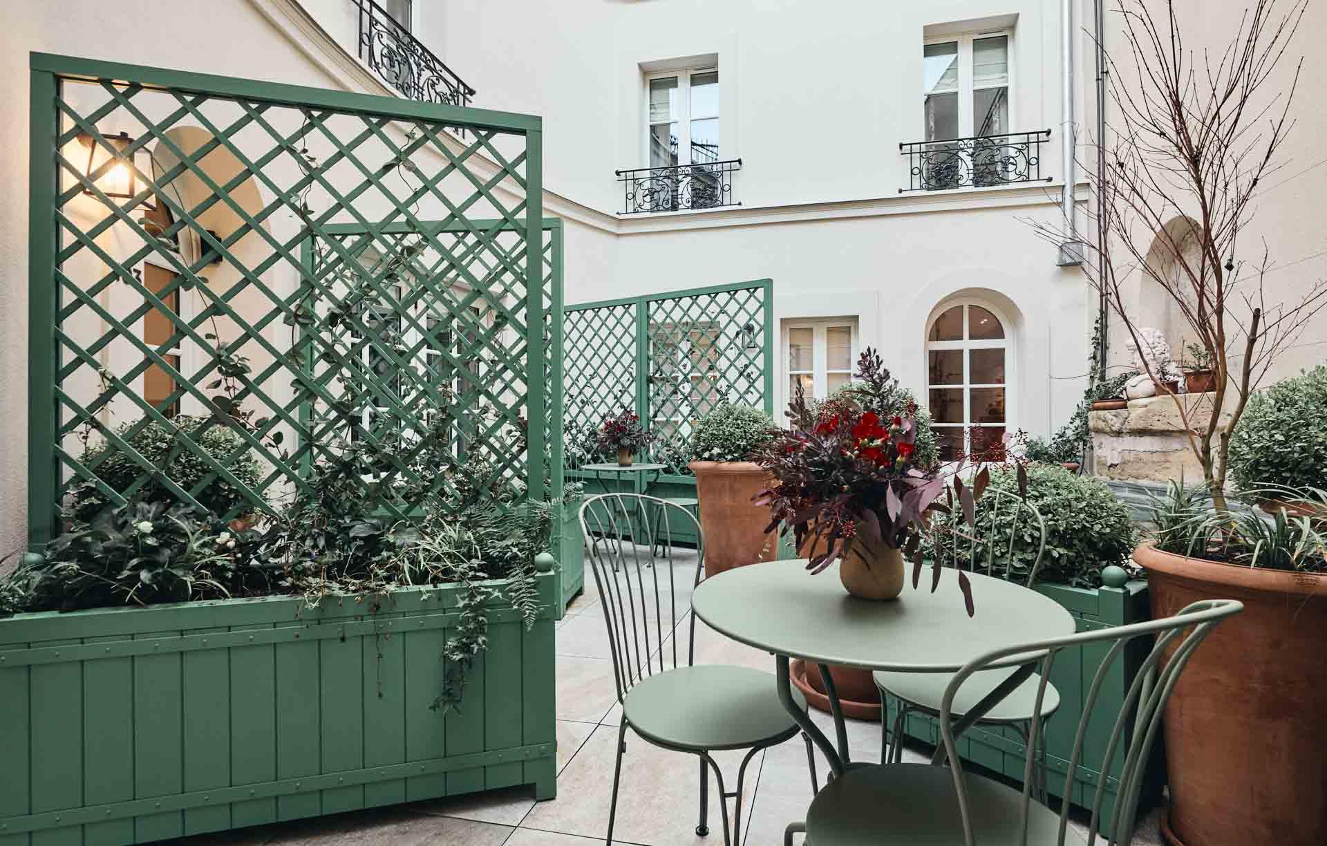La cour intérieure