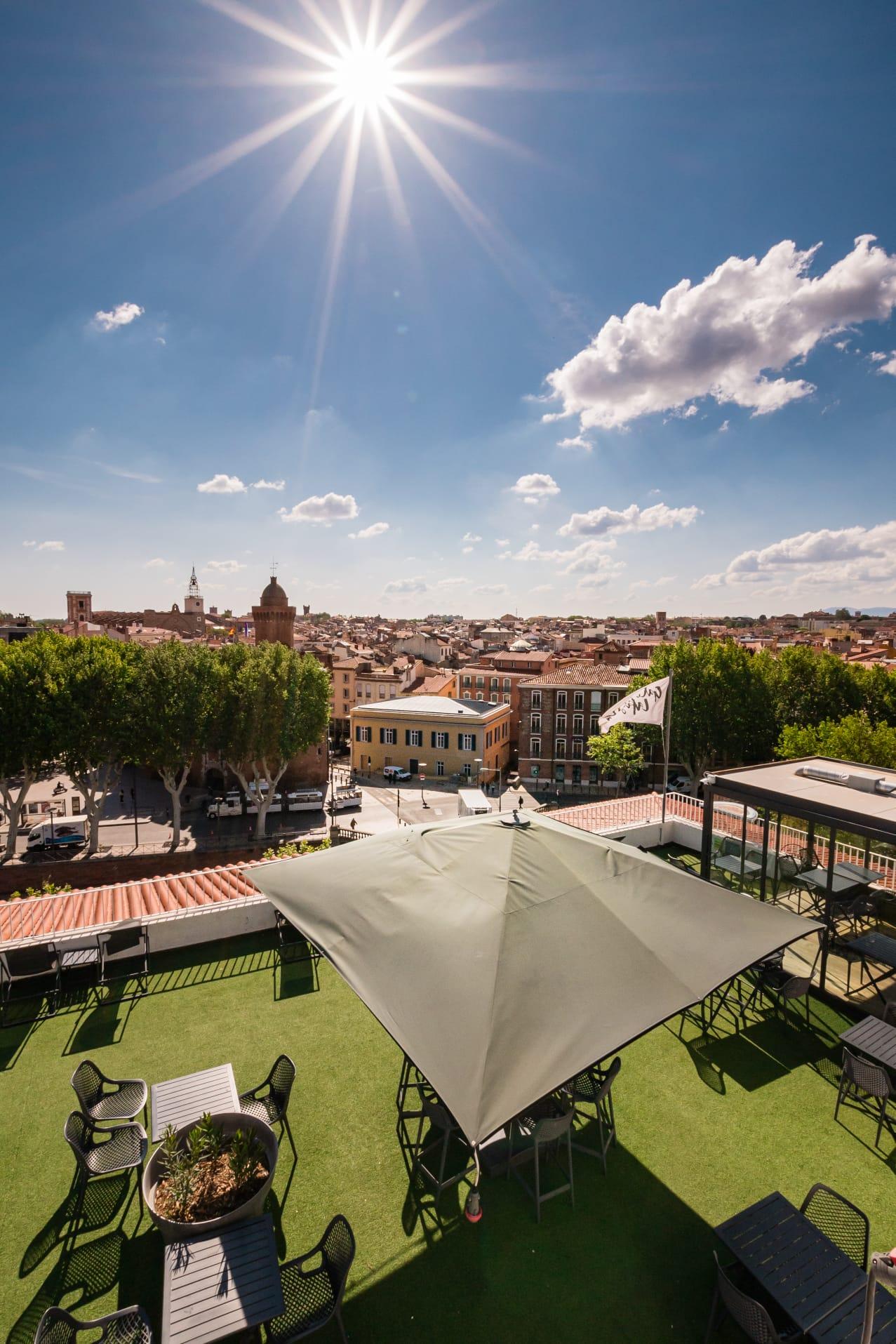  Vue depuis le rooftop 