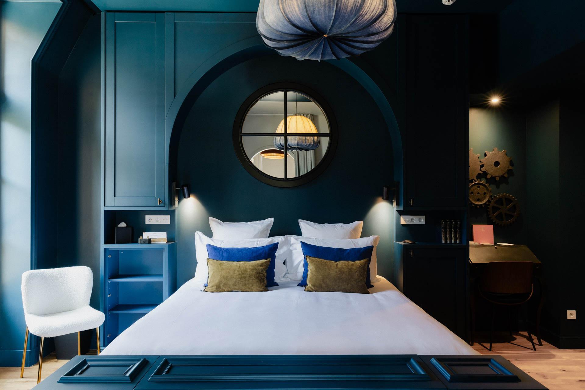 Des chambres avec du caractère dans l’hôtel © Arthur Joncour 