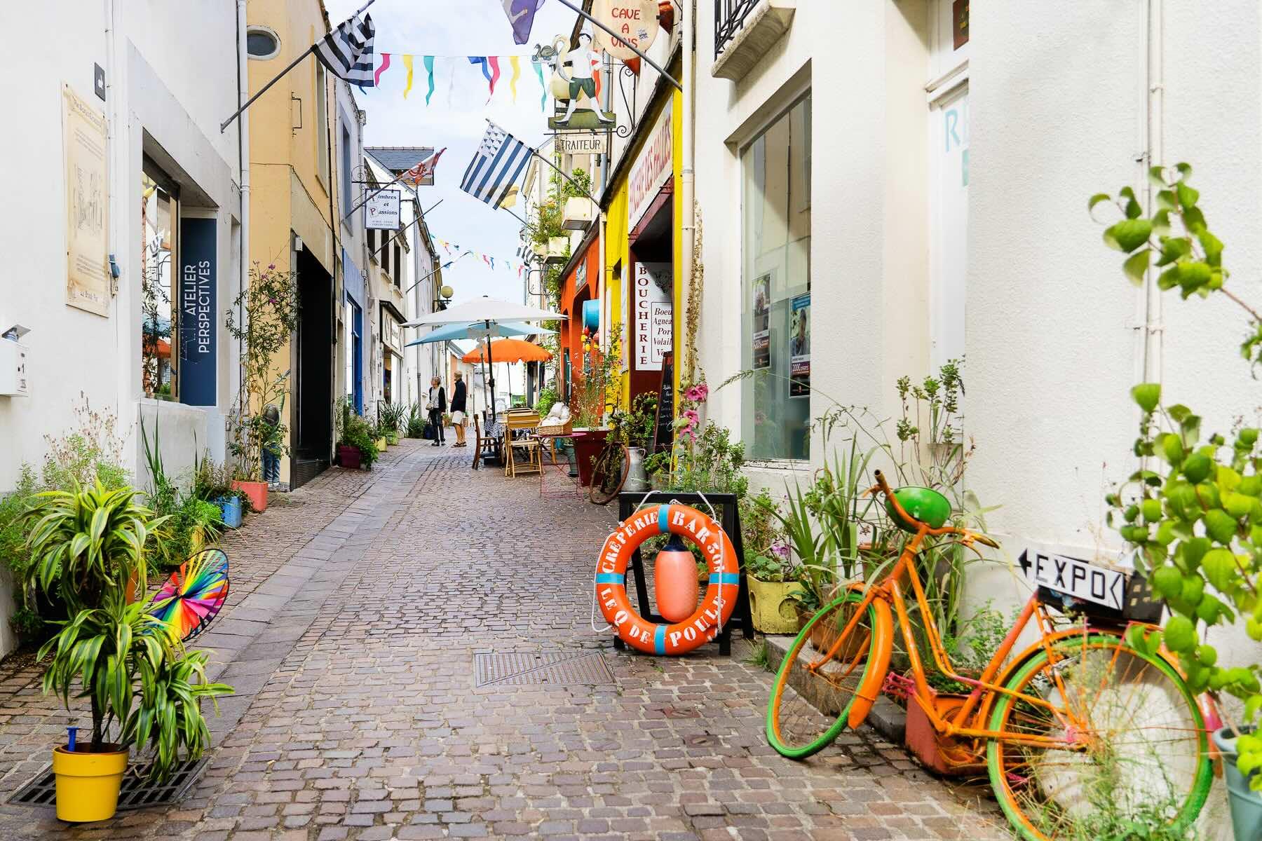 La Ville Haute à Pornic © Elise Fournier