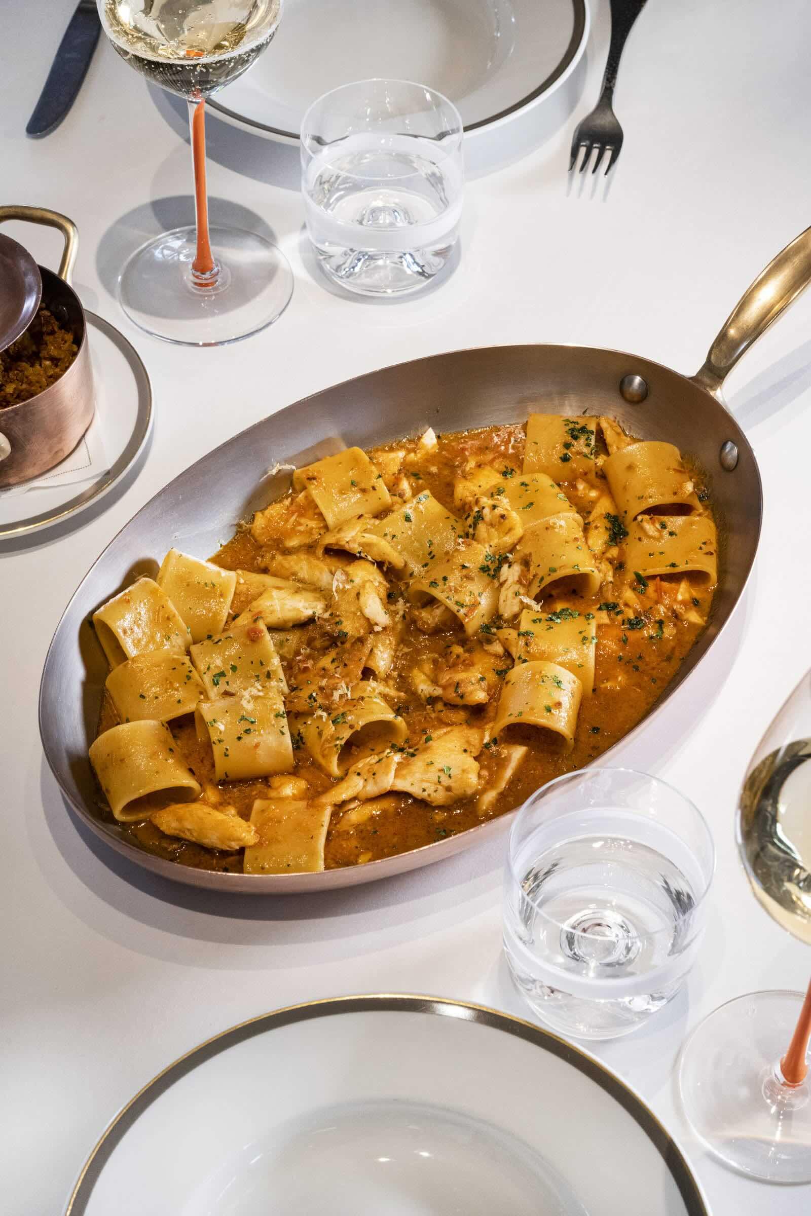 Paccheri con Branzino © Langosteria 