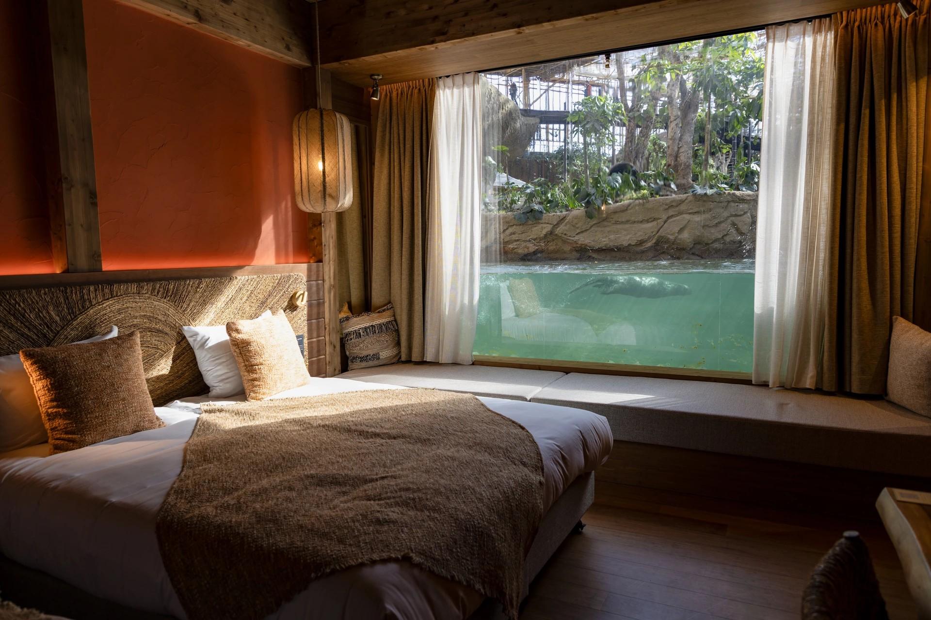 Une chambre du Pairi Daiza Resort © DR
