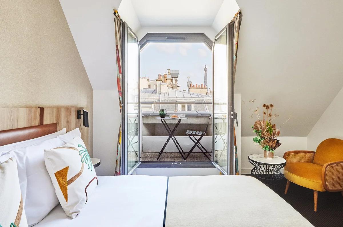  Chambre Supérieure Balcon Vue Tour Eiffel