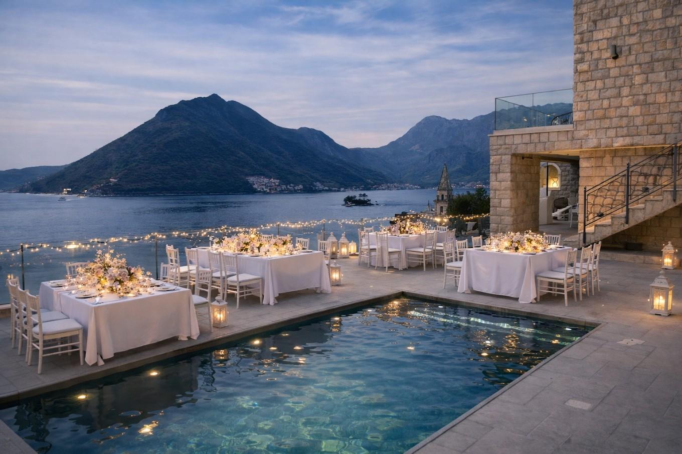 La terrasse du restaurant Bokone © Santa Boka