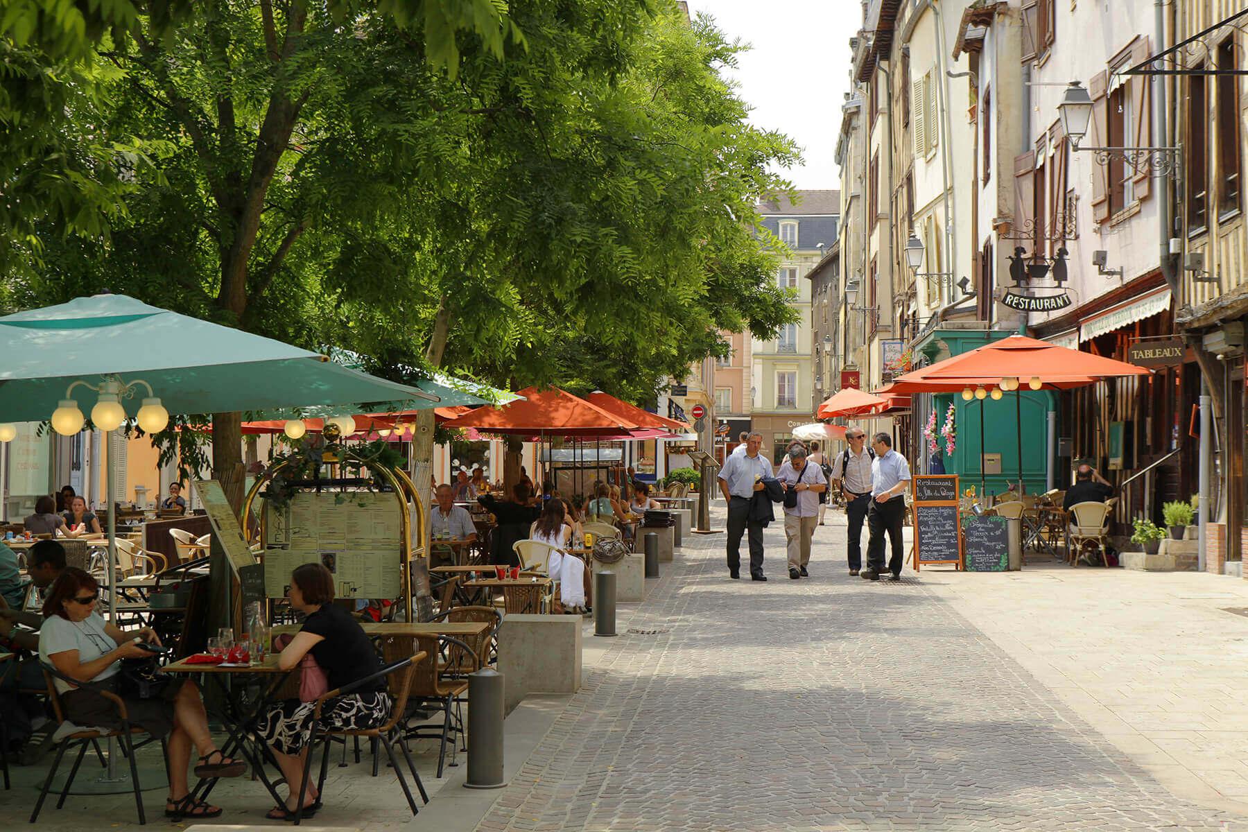 Place du Marché au Pain © D. Le Névé Troyes La Champagne Tourisme