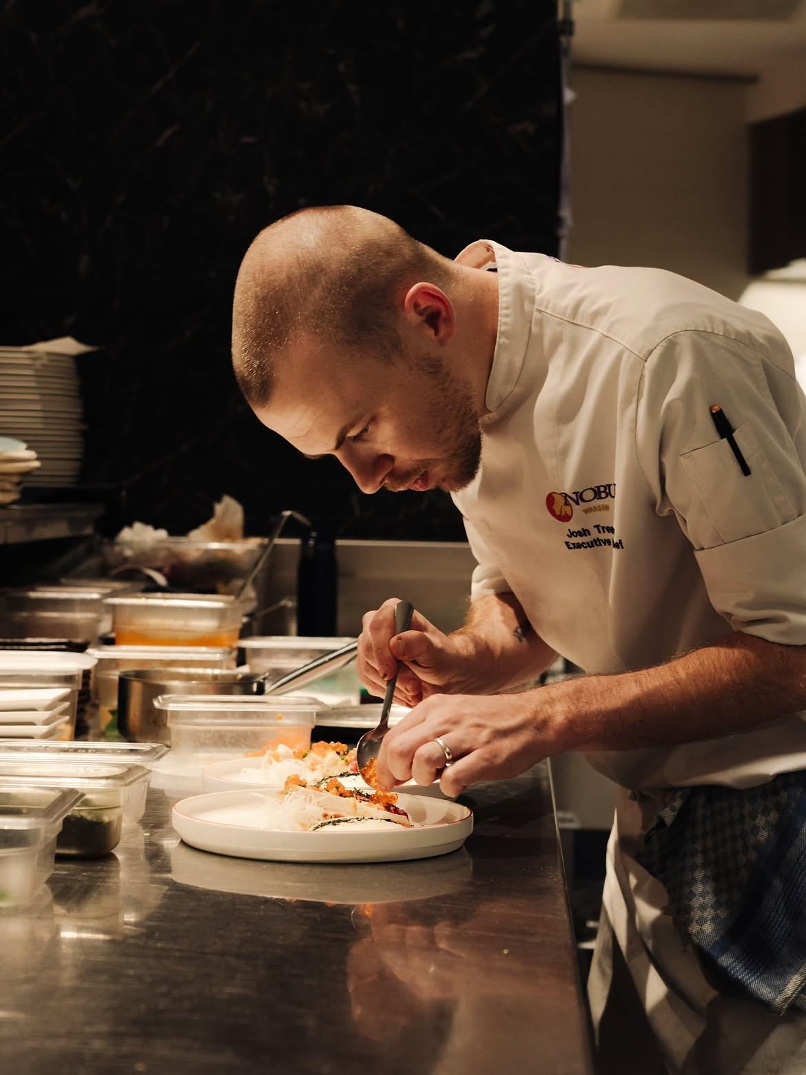 Plat du chef Joshua Treacy © Nobu Hotel Warsaw