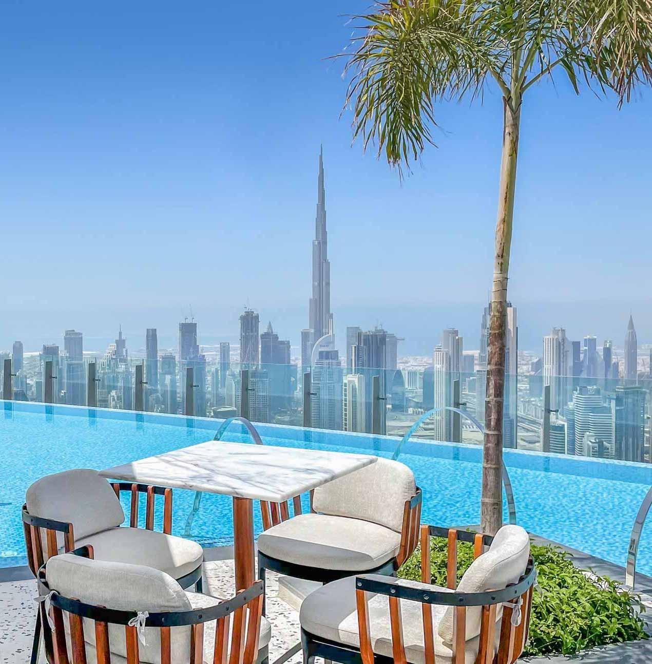 Pool par au SLS Dubai © SLS Dubai