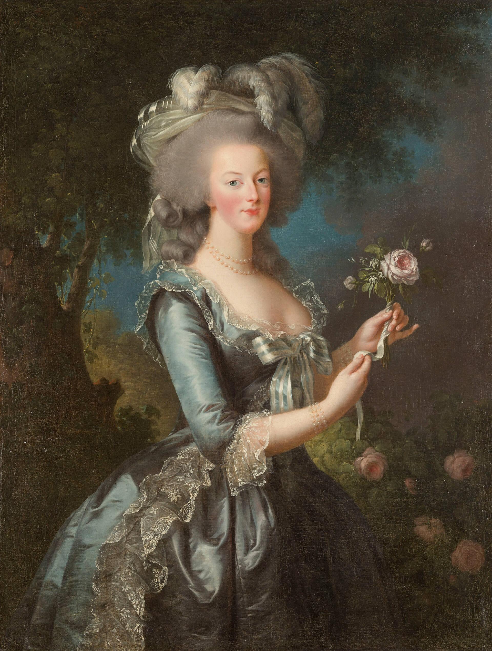 Portrait of Marie Antoinette, Painters of the cabinet of the King after Élisabeth Vigée Le Brun © DR
