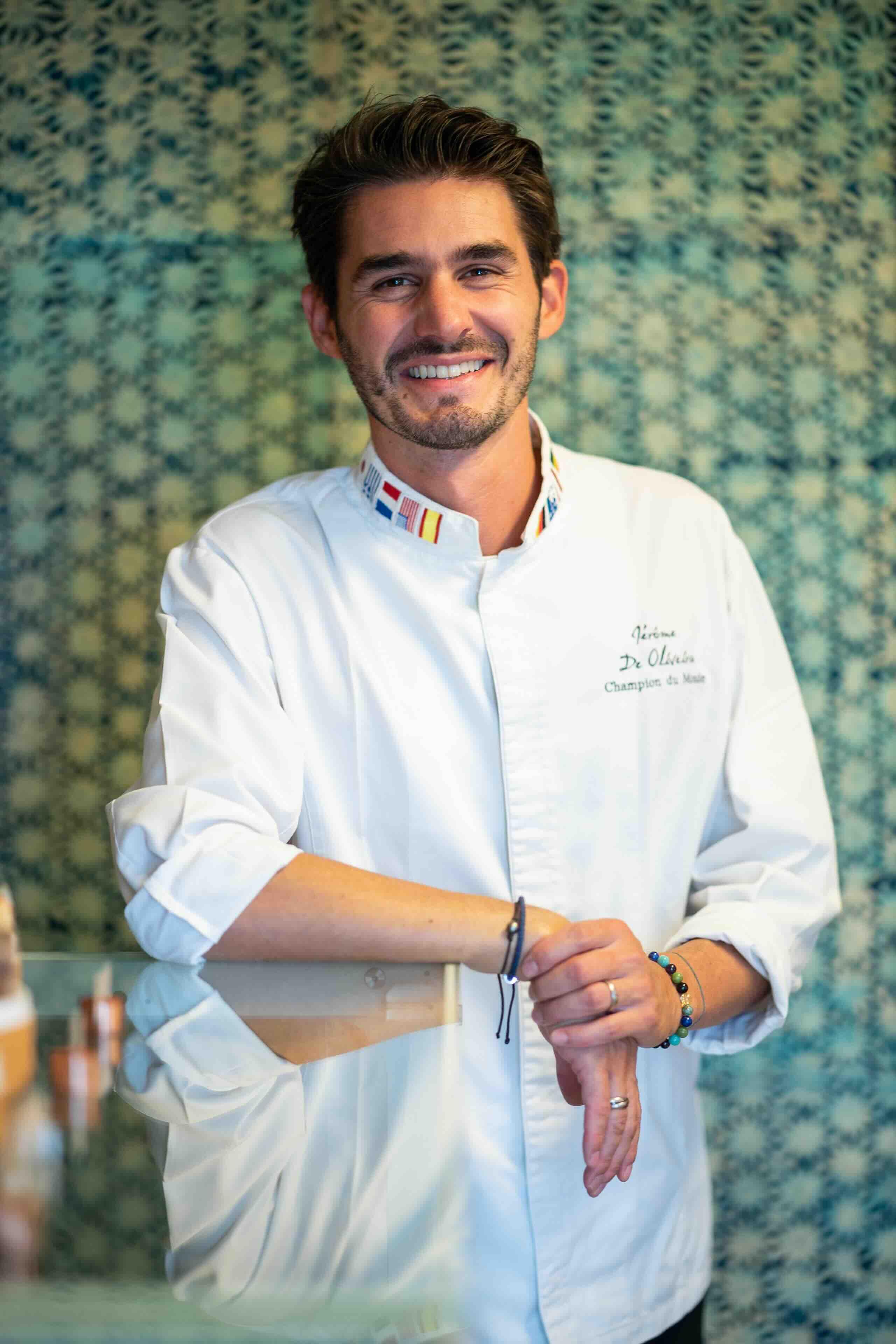 Le chef pâtissier Jérôme de Oliveira © DR