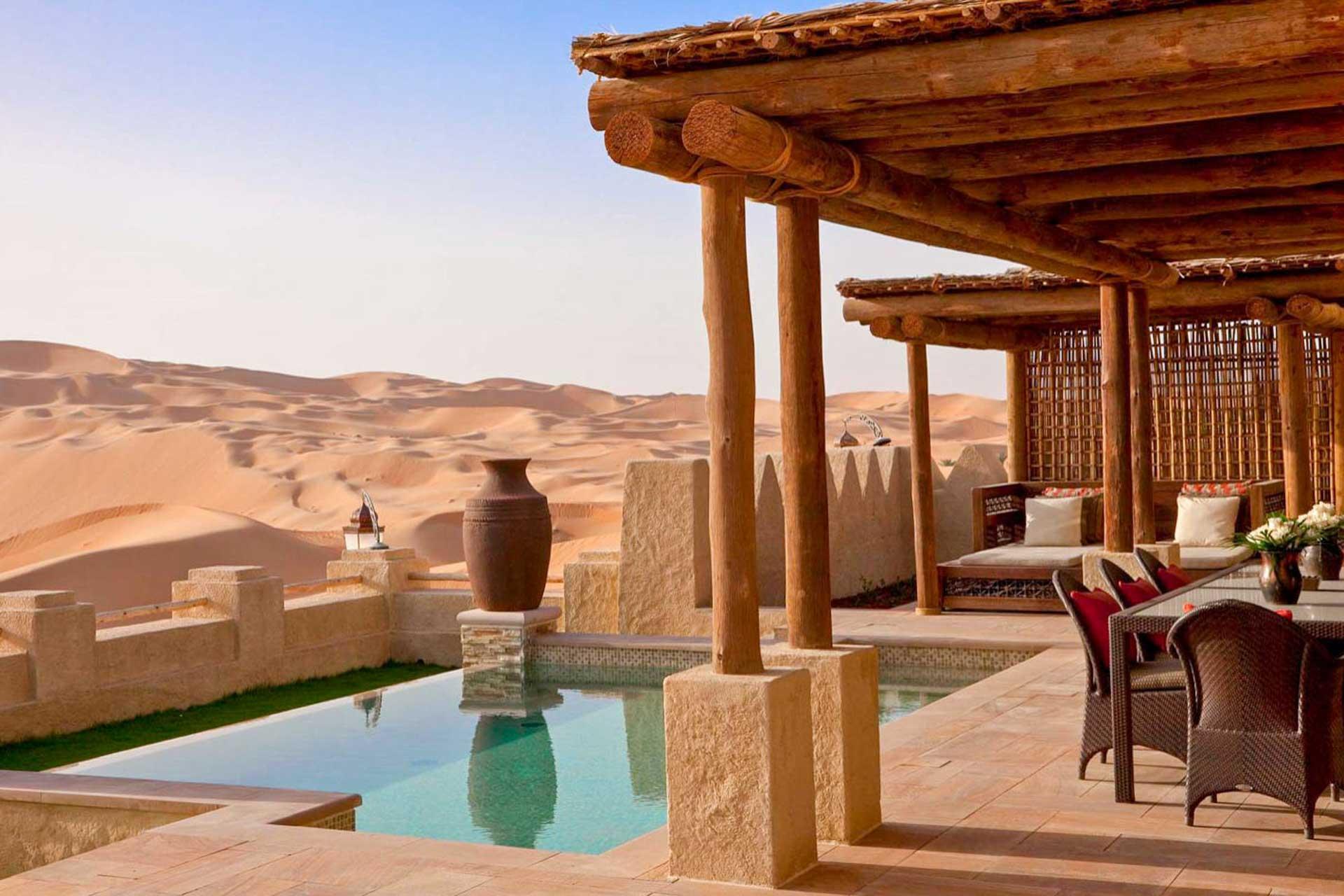 Qasr Al Sarab, desert resort by Anantara