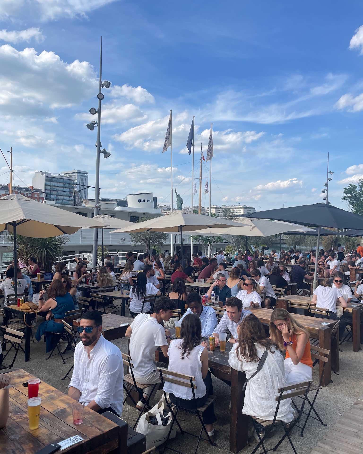 La terrasse du Quai Liberté © DR