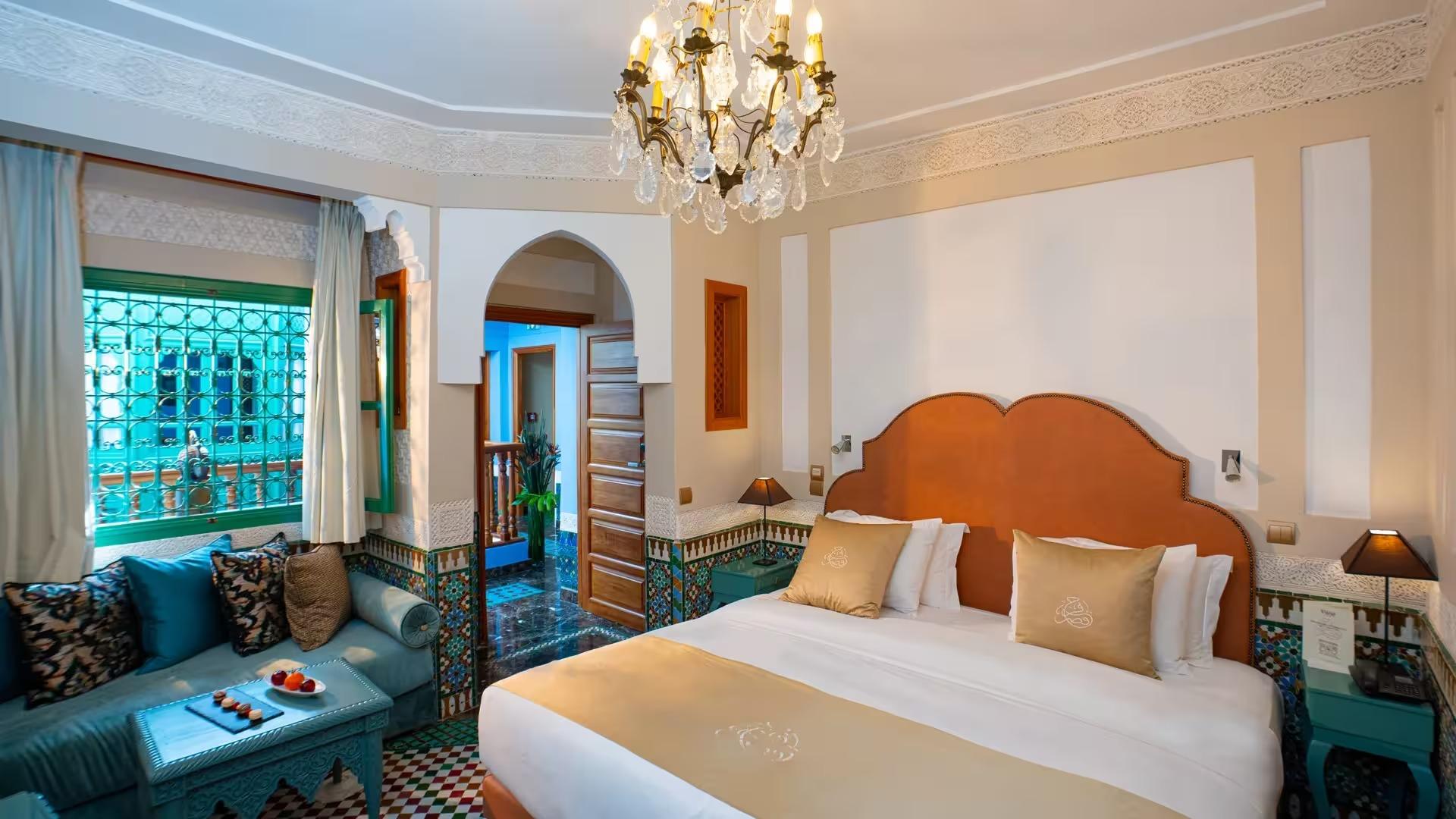Réserver un suite luxueuse du Palais Faraj à Fès © DR