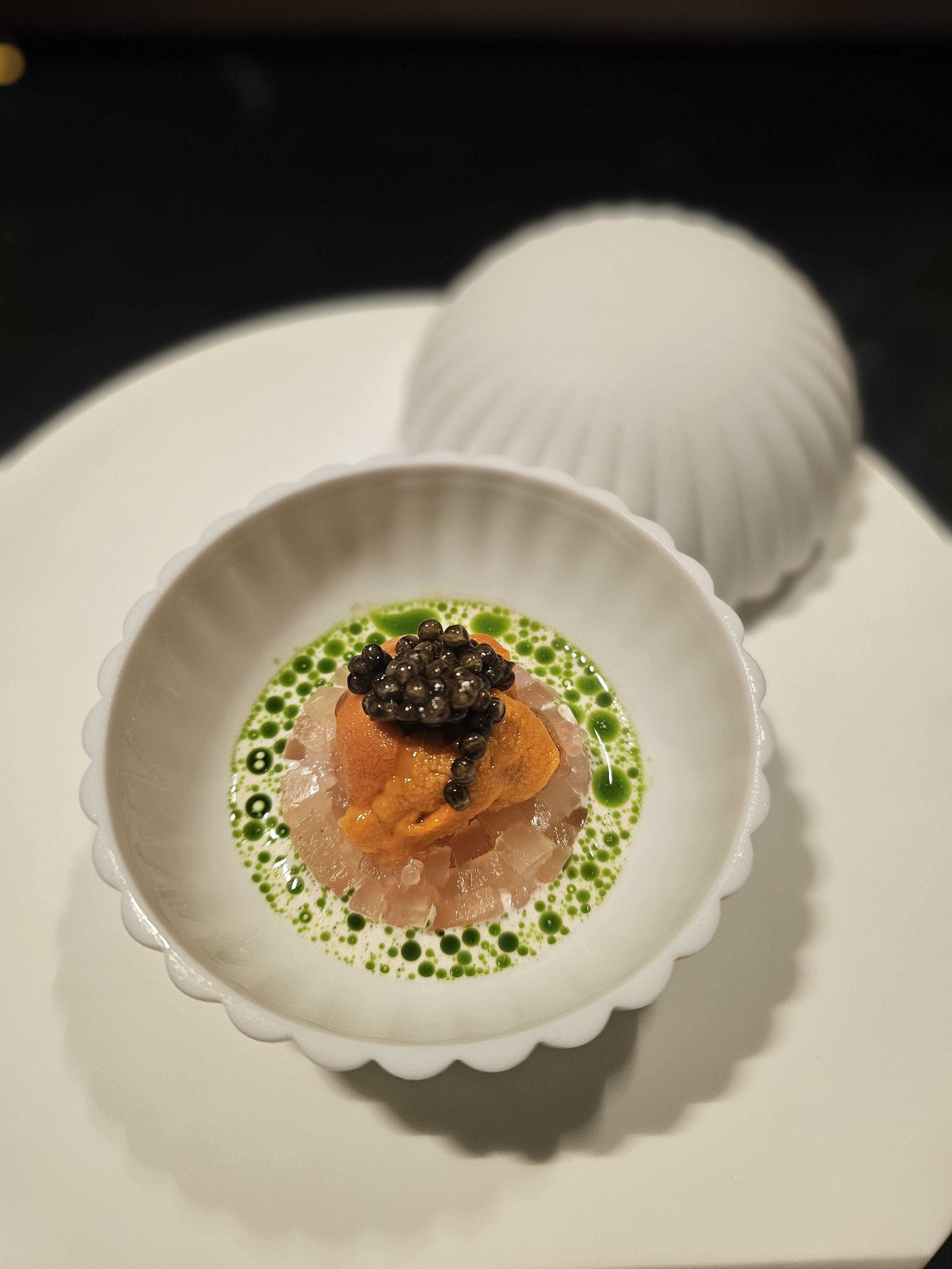 Un plat raffiné du restaurant Avent © Kimpton