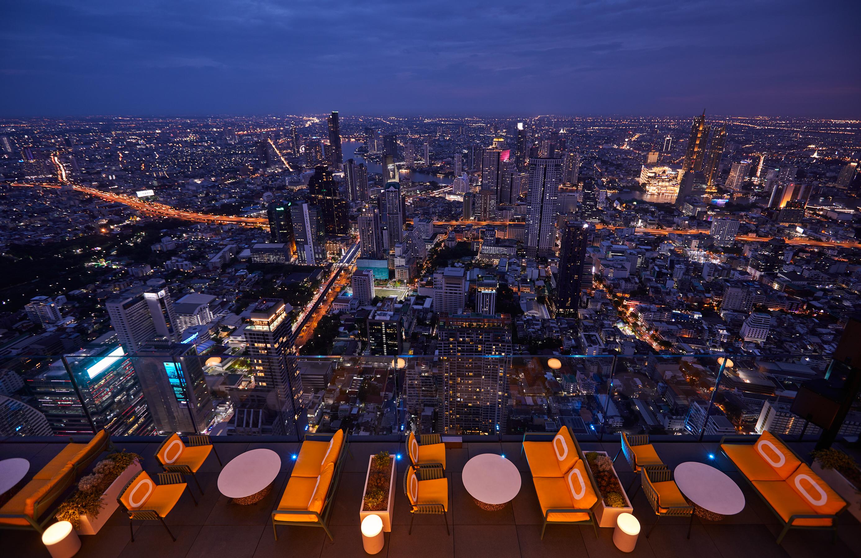 Le rooftop Sky Beach © The Standard 